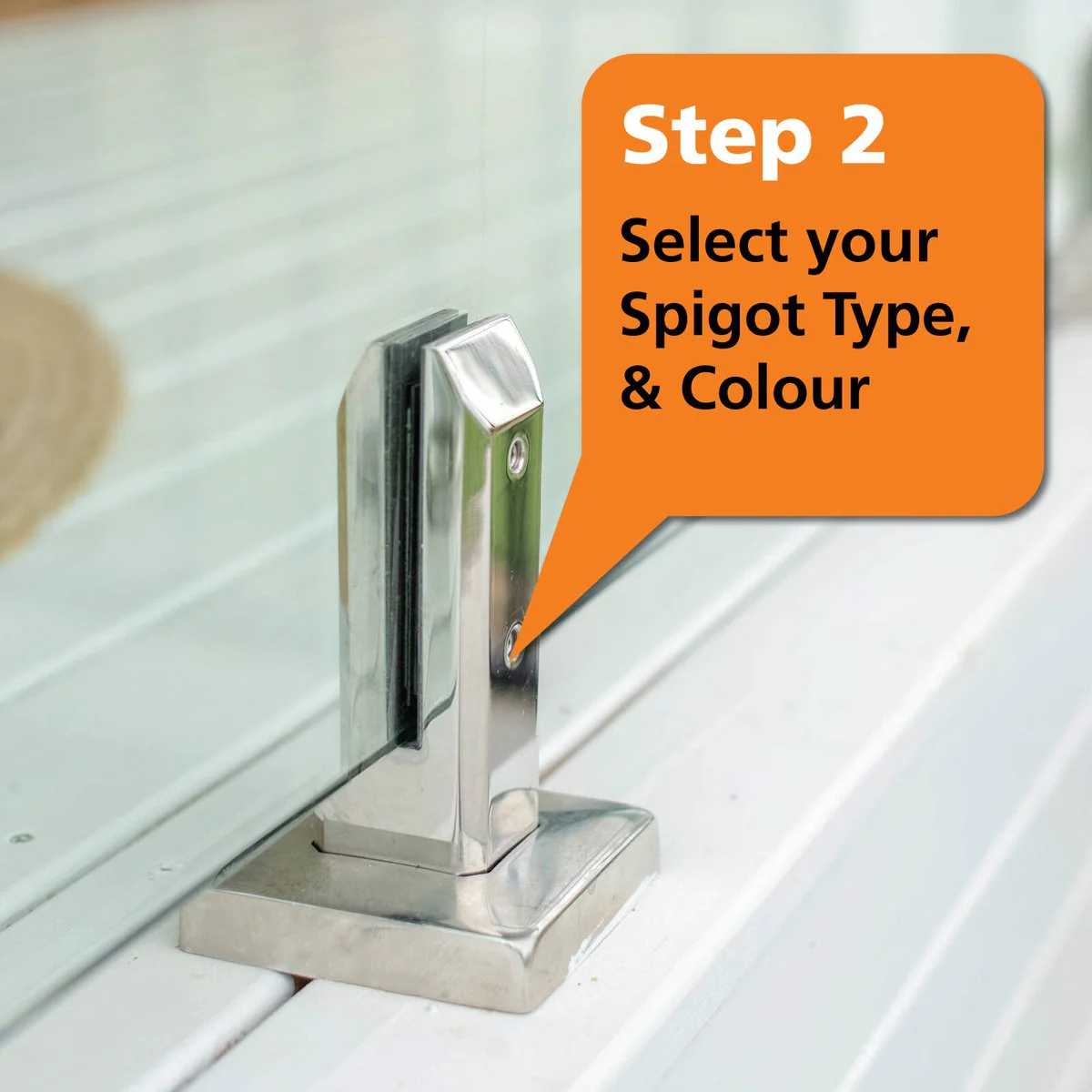 ProtectorAl Friction Fit Handrail End Cap - 20mm - Powdercoated Aluminium - Black Matt - Image 3