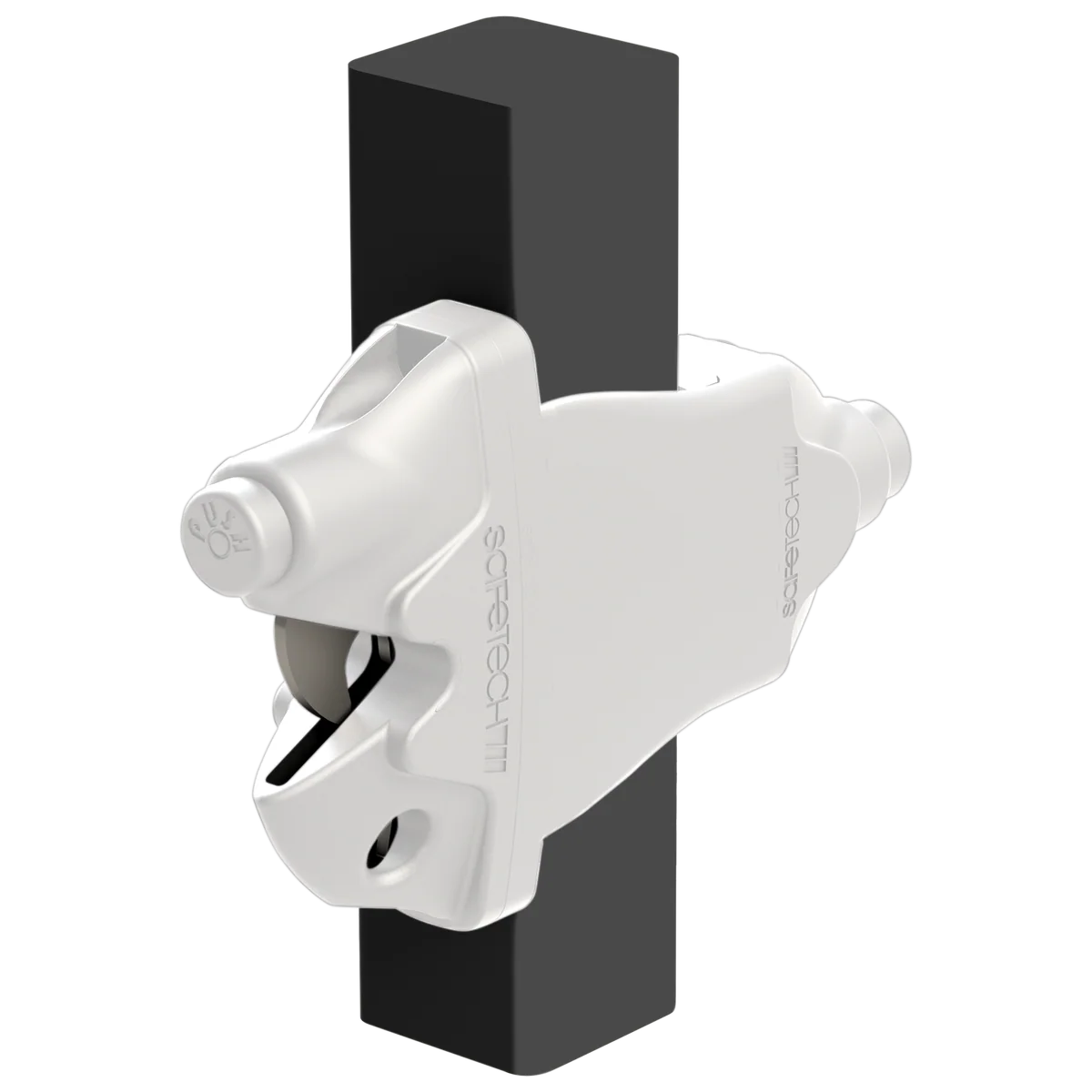 Protectoral G8Safe Double Sided Gravity x Gate Latch - 100.5mm x 126mm x 295mm - White - Durable & Rust-Resistant - Image 2