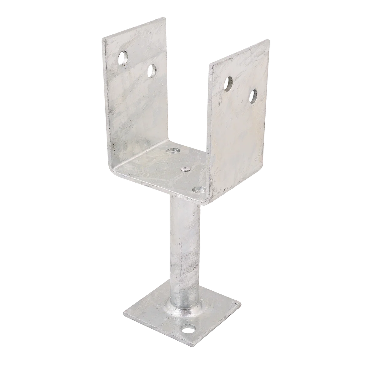 Pryda Full Stirrup Post Anchor - 130x90mm - Hot Dip Galvanised Steel - Termite Protection - Image 2