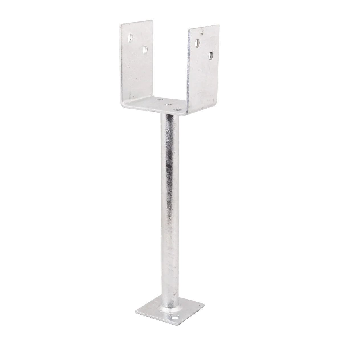 Pryda Full Stirrup Post Anchor - 300x100mm - Hot Dip Galvanised Steel - Image 2
