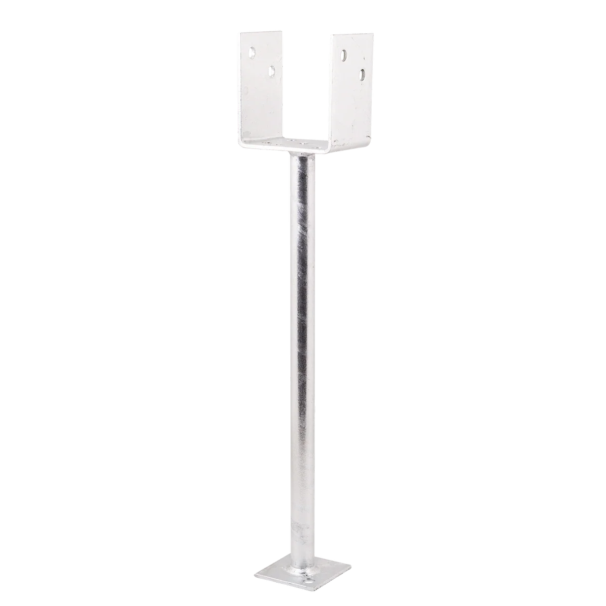 Pryda Full Stirrup Post Anchor - 450x100mm - M10 - Galvanised Steel - Termite Protection - Image 2