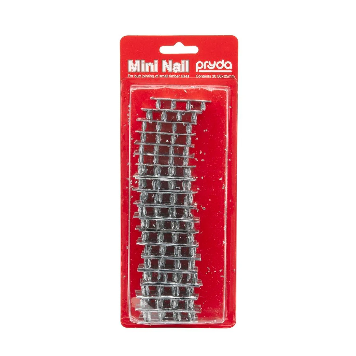Pryda Nailplate Mini - 50 x 25mm - Galvanised Steel - Pre-Punched