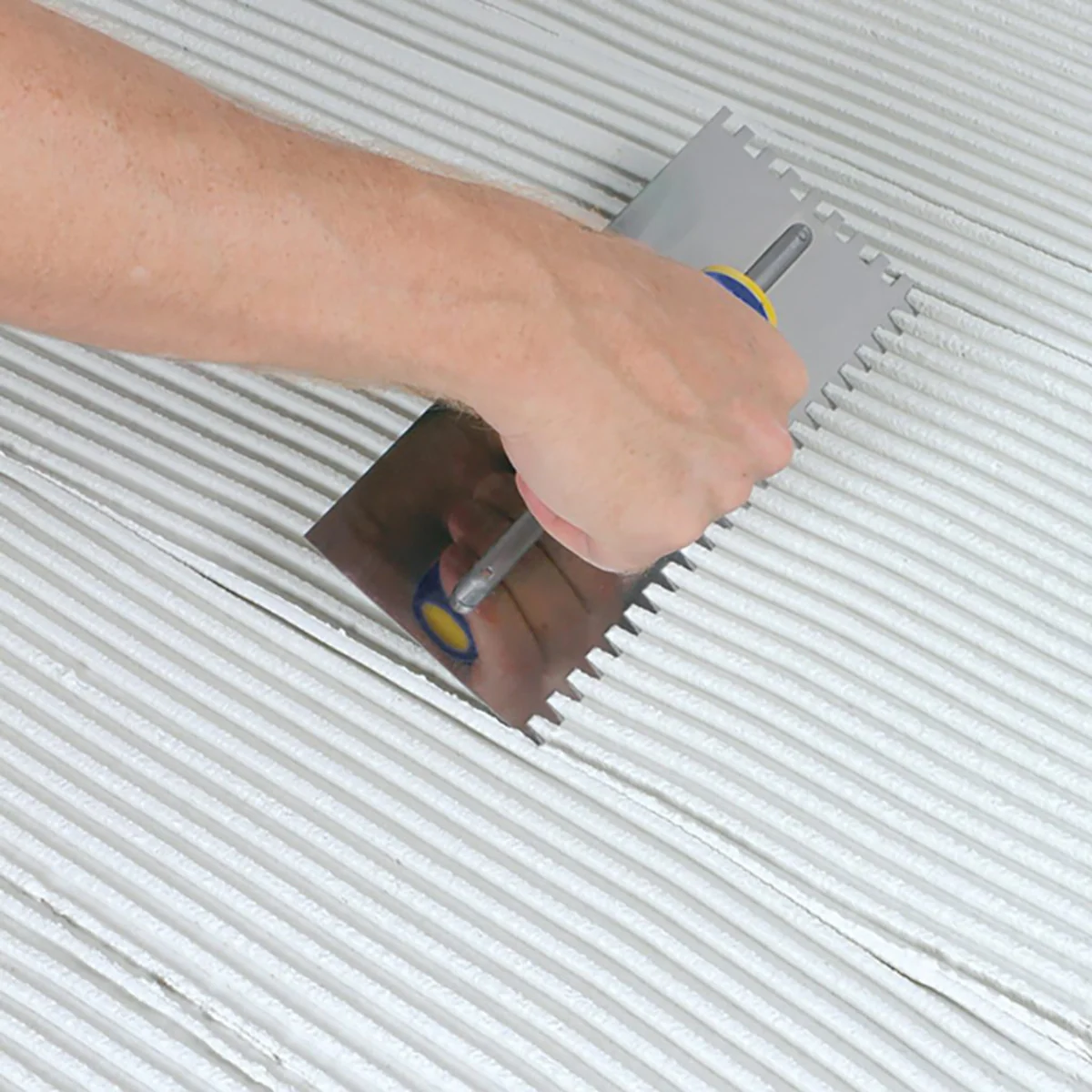 Qep 10mm Square Notch Stainless Steel Trowel - 280mm x 115mm - Durable - Image 5