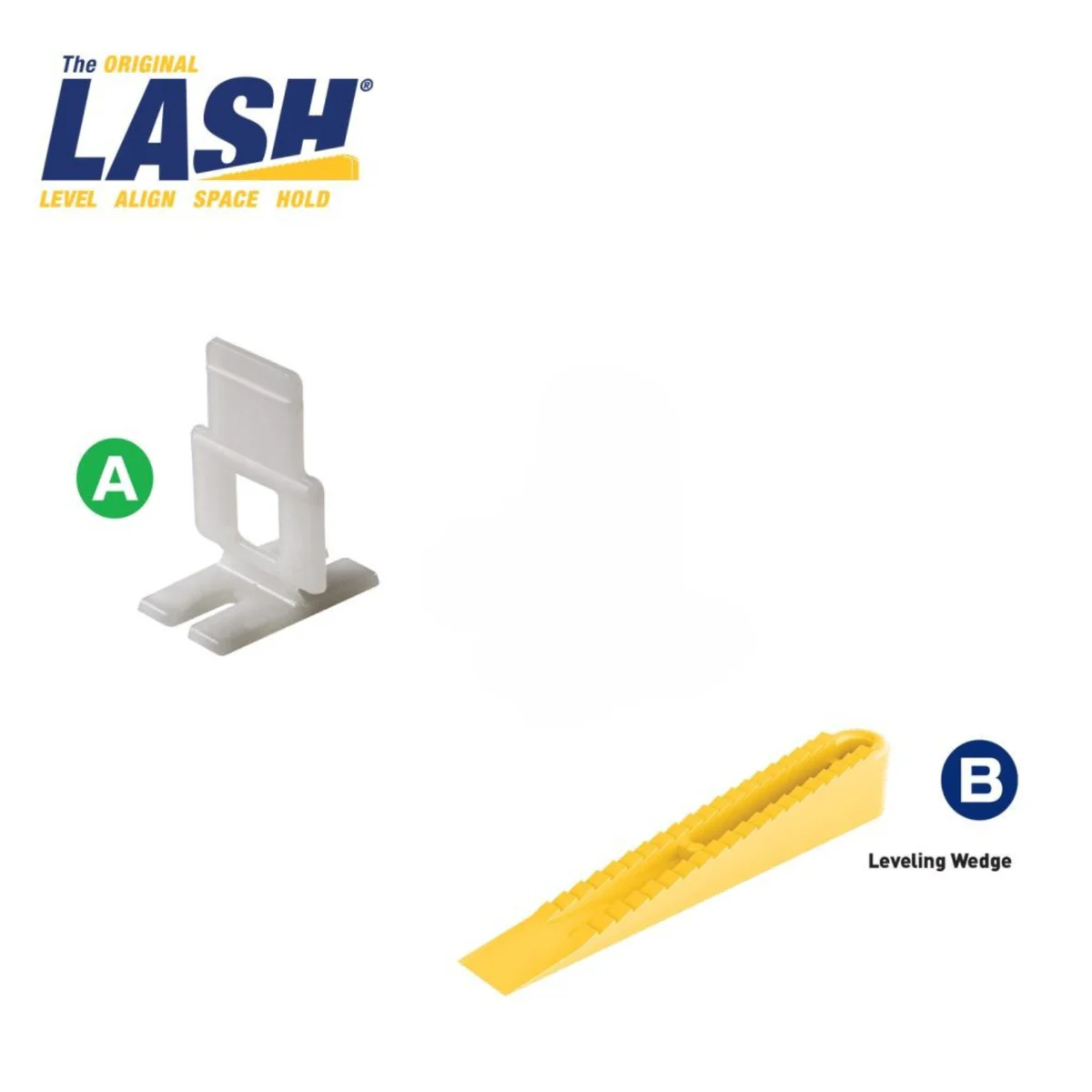 QEP Lash Tile Levelling Wedge 100 Pack - 8mm x 65mm - Even Tile Surface - Image 3