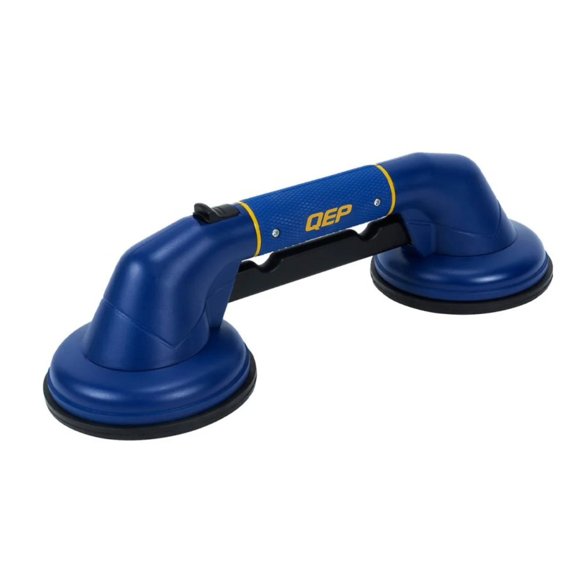QEP ProMAXGrip Double Suction Cup - 80kg Holding Power - 120mm x 340mm - Black/Yellow