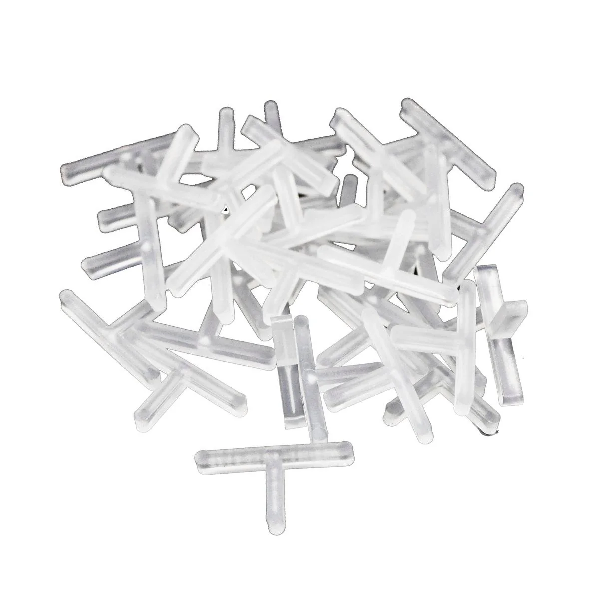 Qep T Shape Tile Spacers - 3mm - PVC - 100 Pack - Consistent Gaps