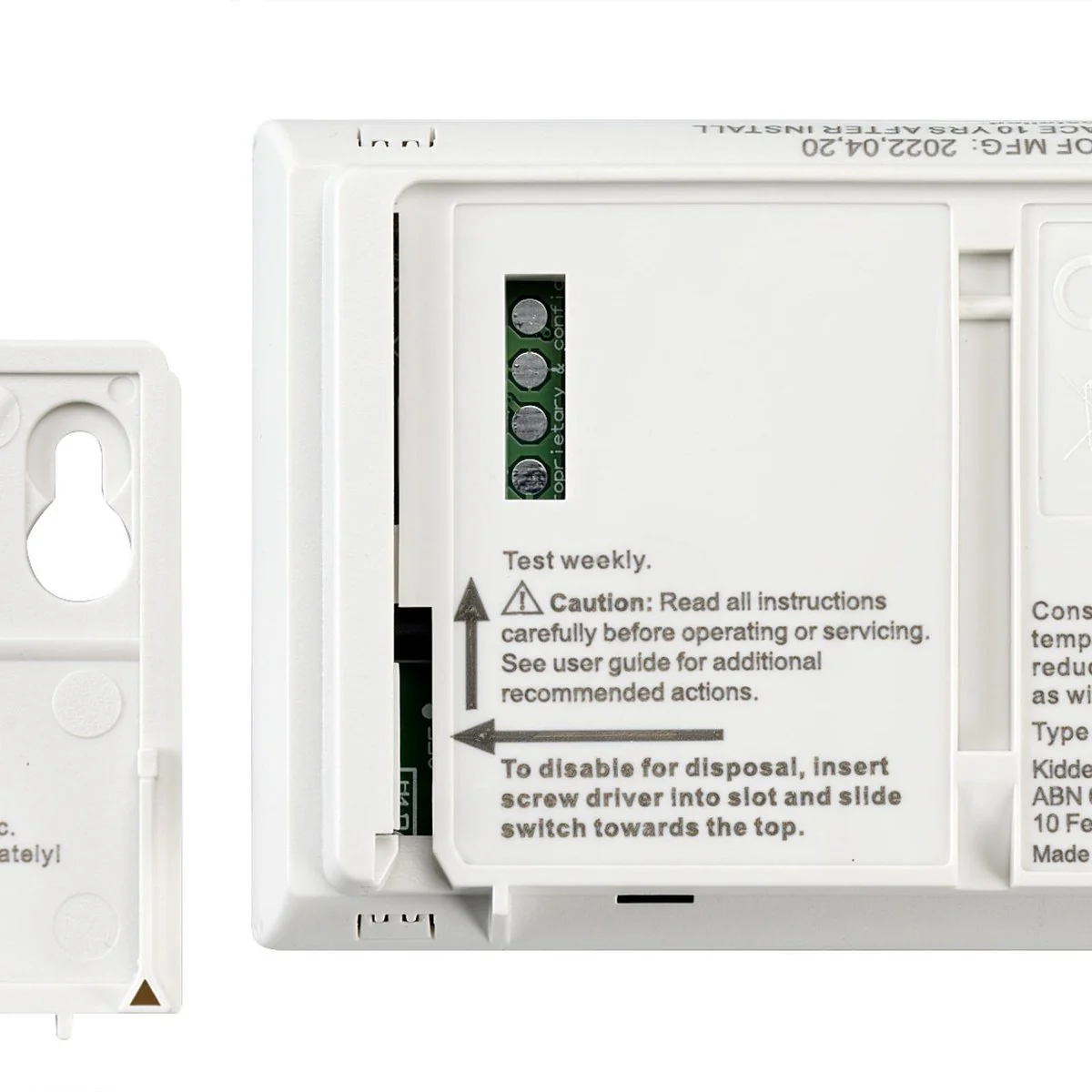 Quell Carbon Monoxide Alarm - 195mm x 290mm - White - 10 Year Battery - Image 4