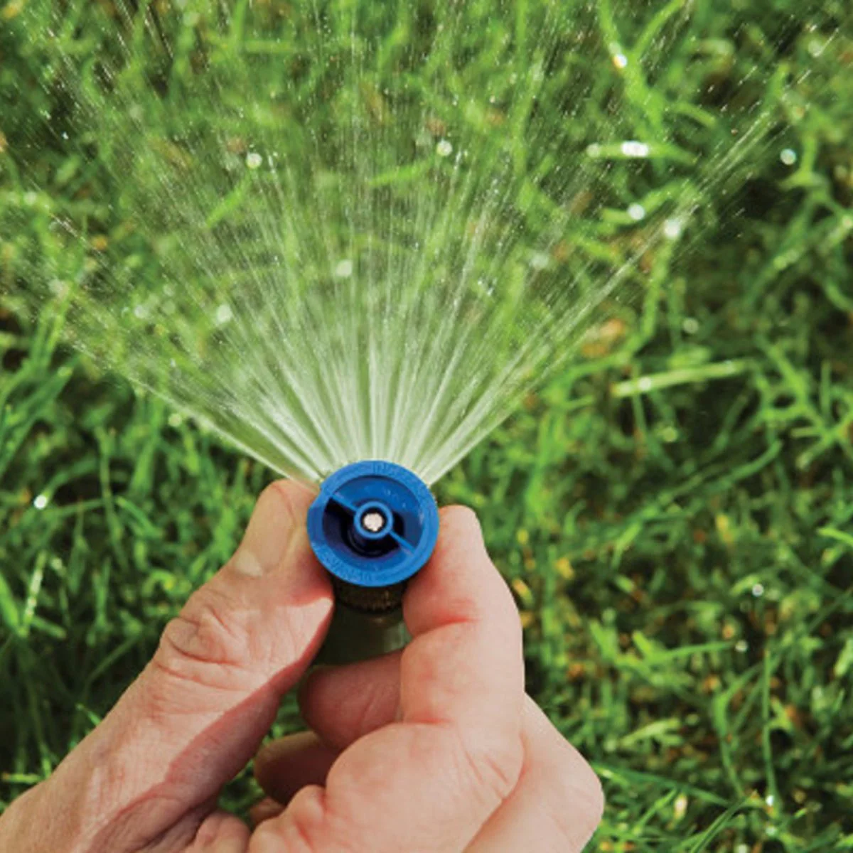 Rain Bird 3m 10ft Underground Pop Up Spray Nozzle - Blue - Adjustable - Image 2