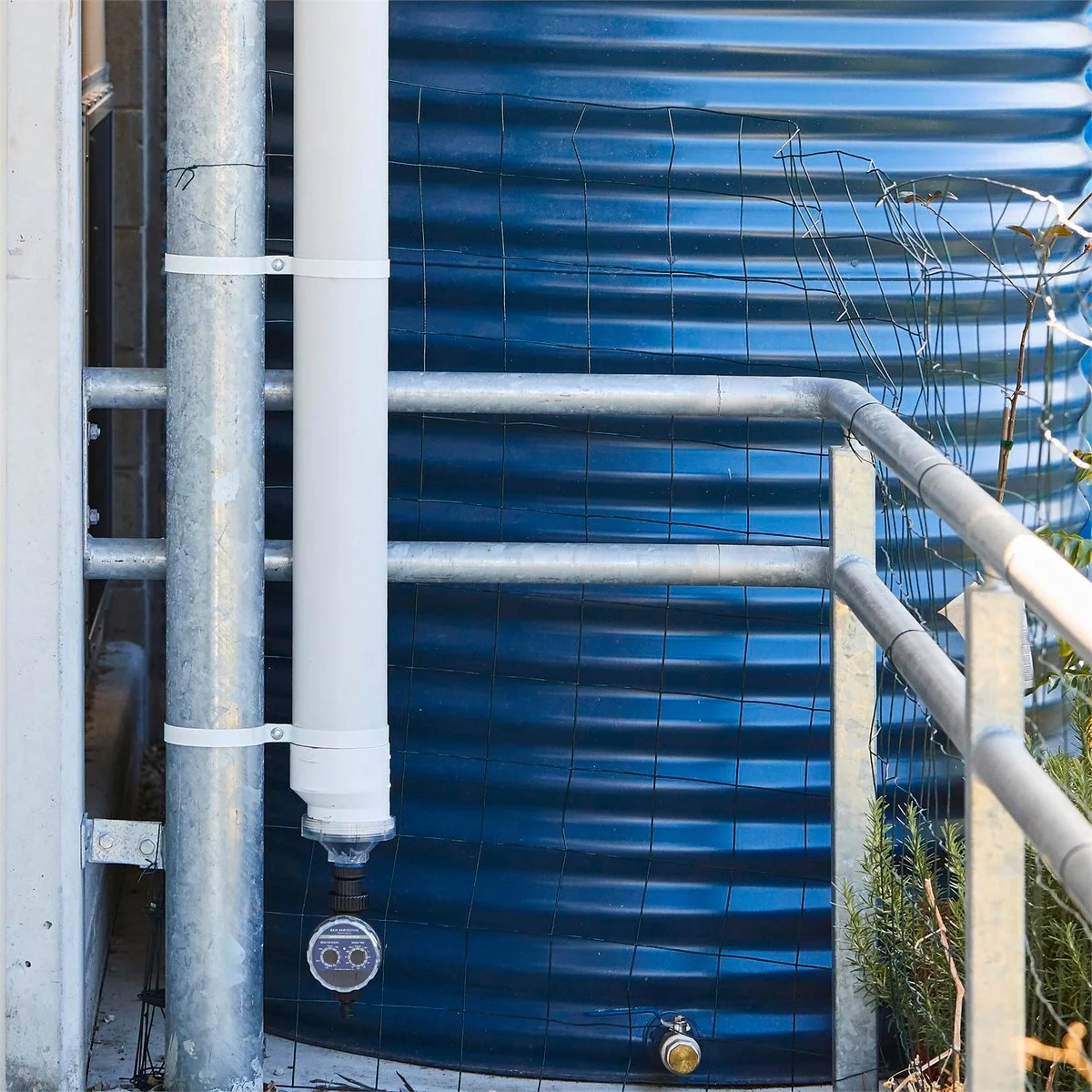 Rain Harvesting First Flush Advanced Release Valve - 129mm x 392mm - UPVC - Image 5