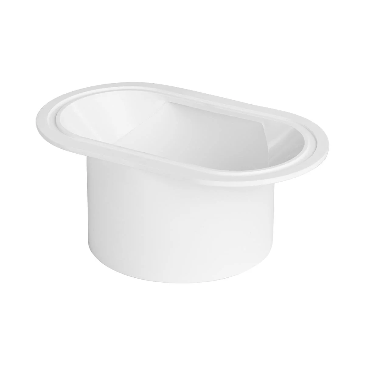 Rain Harvesting Gutter Outlet - 90mm - PVC - Easy-Install