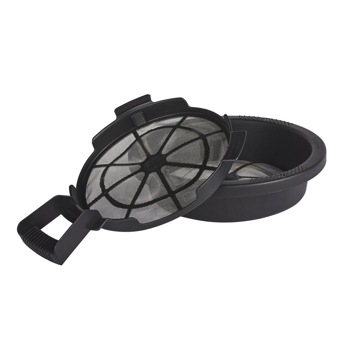 Rain Harvesting Maintenance Tray 300mm - Stainless Steel - Black - Image 3