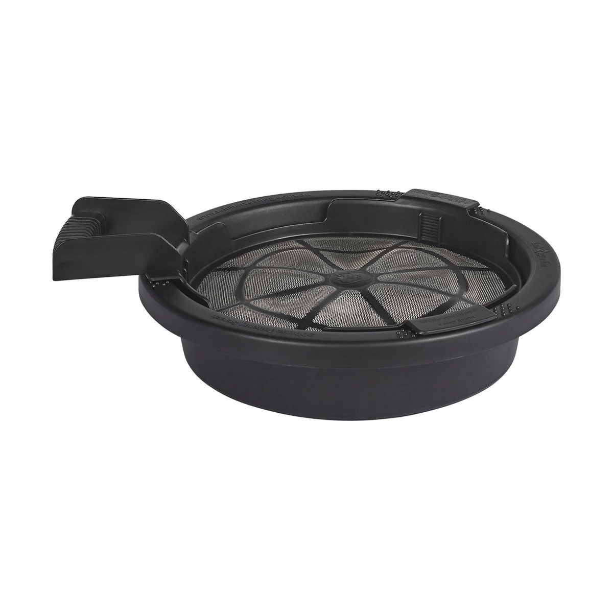 Rain Harvesting Maintenance Tray 300mm - Stainless Steel - Black - Image 4