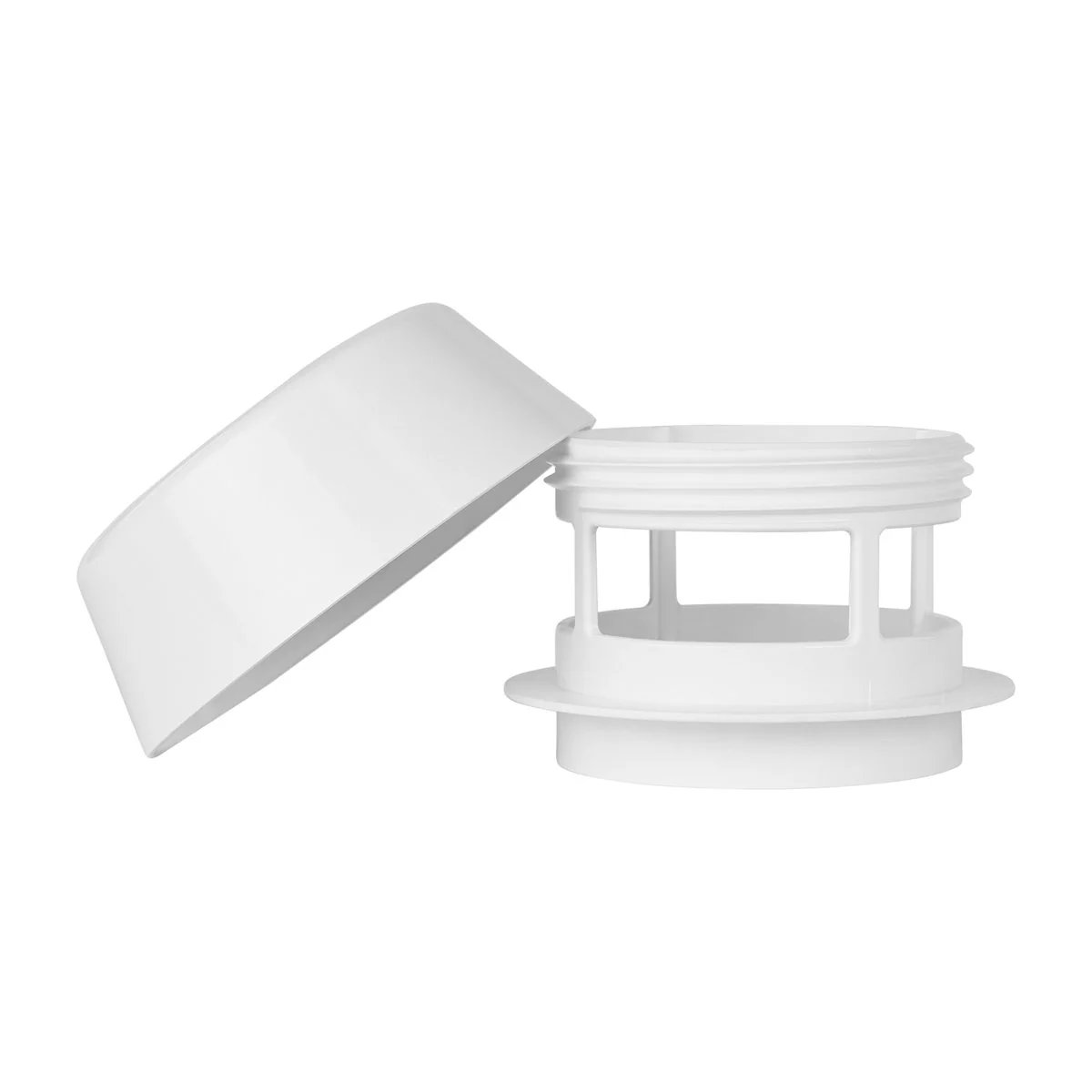 Rain Harvesting Weatherproof Vent Cowl 100mm - White - 1 Pack - Image 3