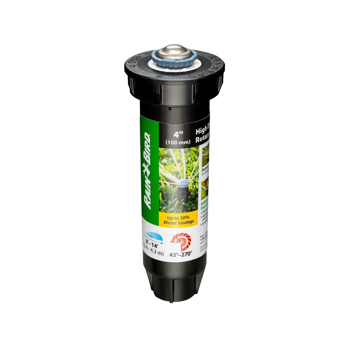 Rainbird High Efficiency Rotary Sprinkler - Adjustable Pattern 4" - 2.4-4.2m Coverage - Image 2