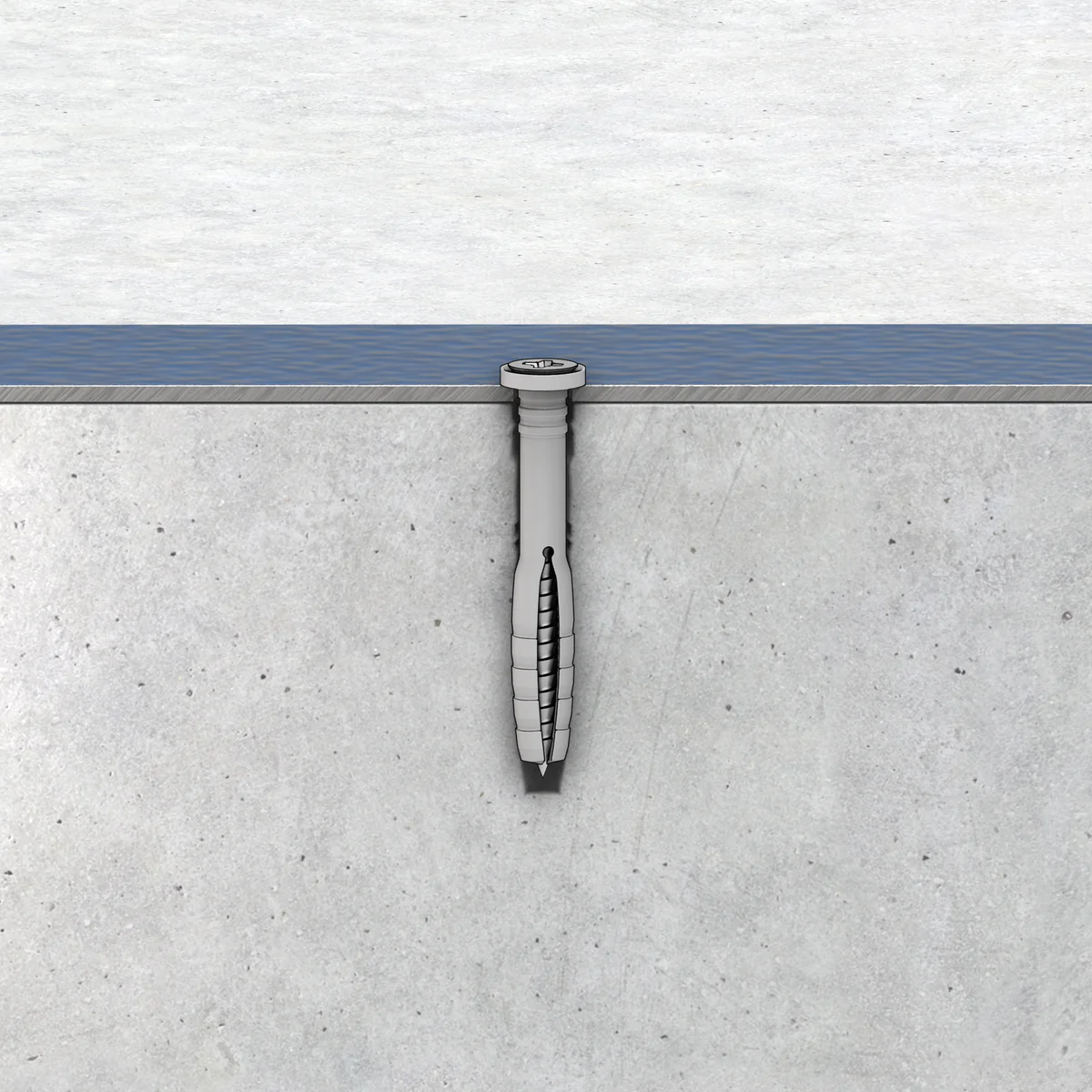 Ramset Easydrive Anchor - 5 x 33mm - Carbon Steel - Light Duty - 100 Pack - Image 2