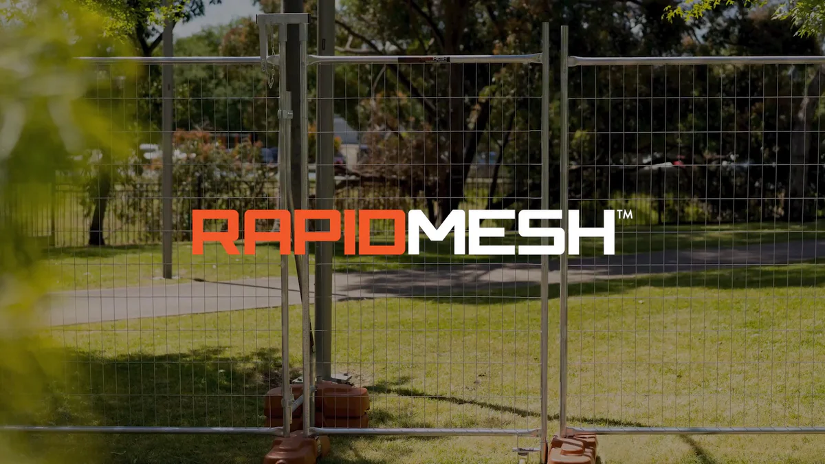 Rapidmesh Galvanised Steel Temporary Fence Clamp - 142mm x 75mm x 40mm - Durable & Easy to Install - Image 4