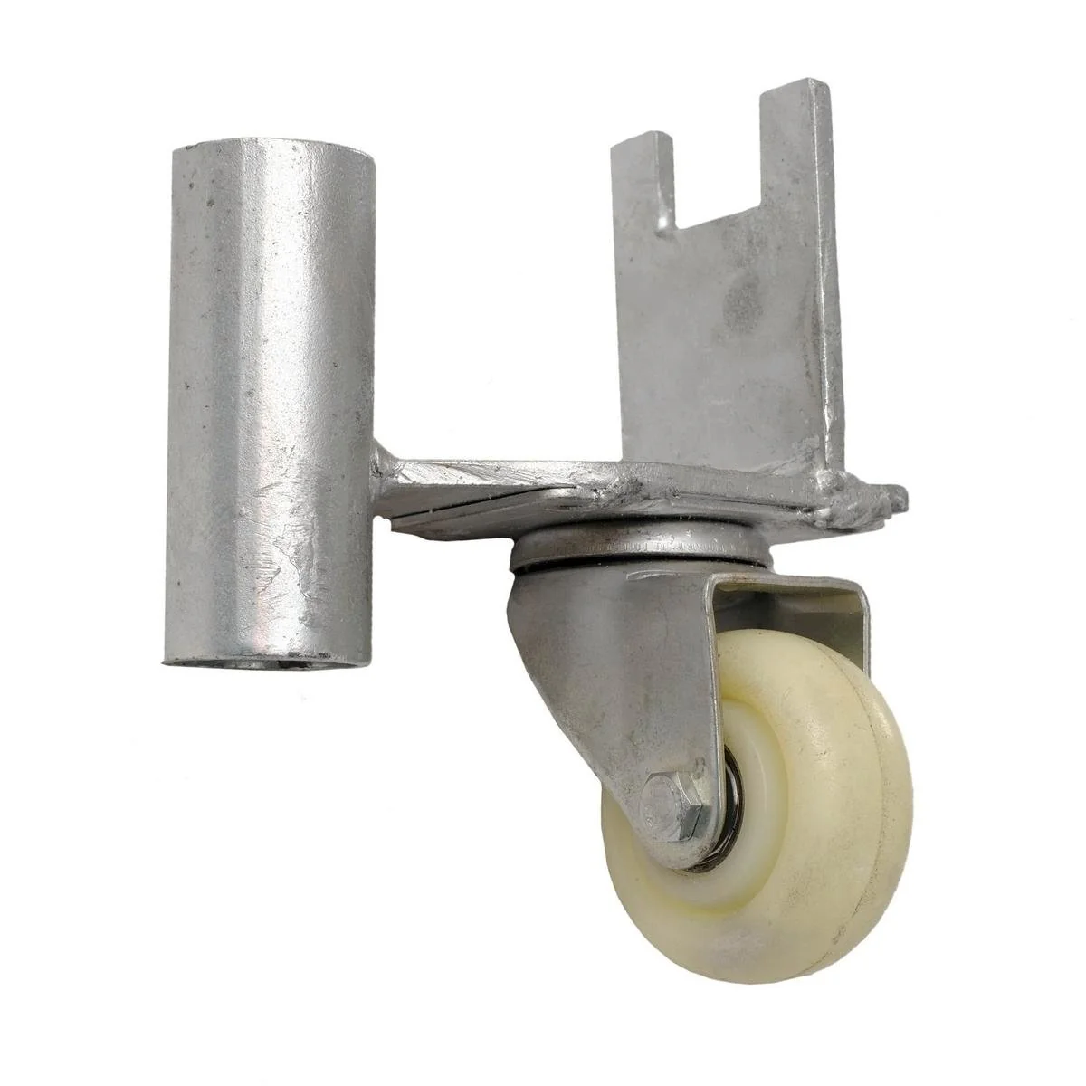 Rapidmesh Temp Fence Jockey Wheel - 75 x 165 x 195mm - Silver