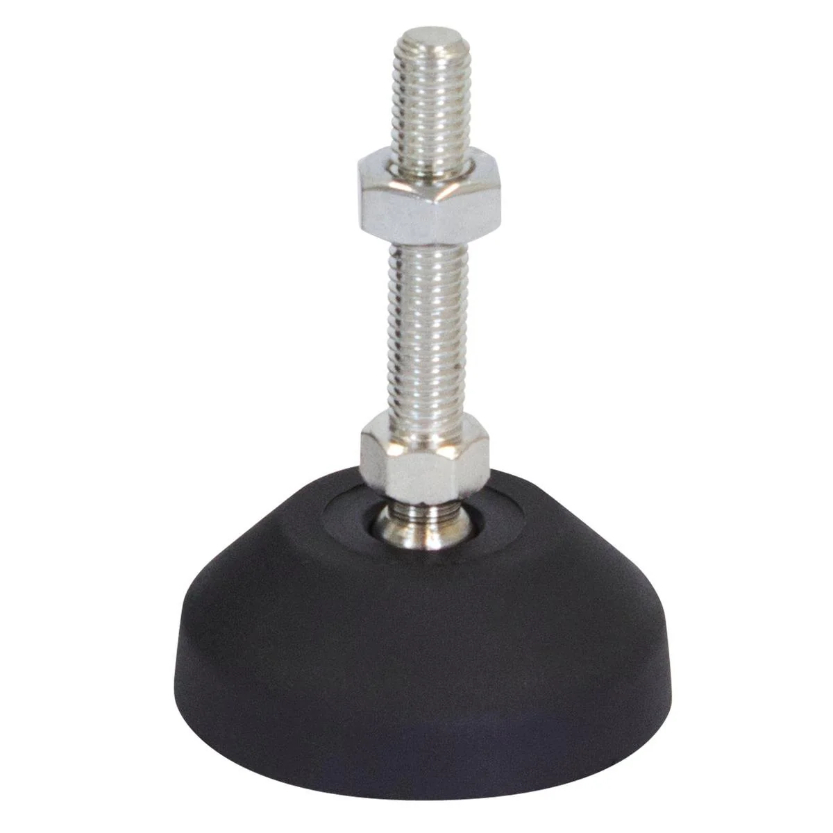 Richmond Ball Jointed Levelling Foot - 60mm x M10 - Zinc Plated - 500kg Load