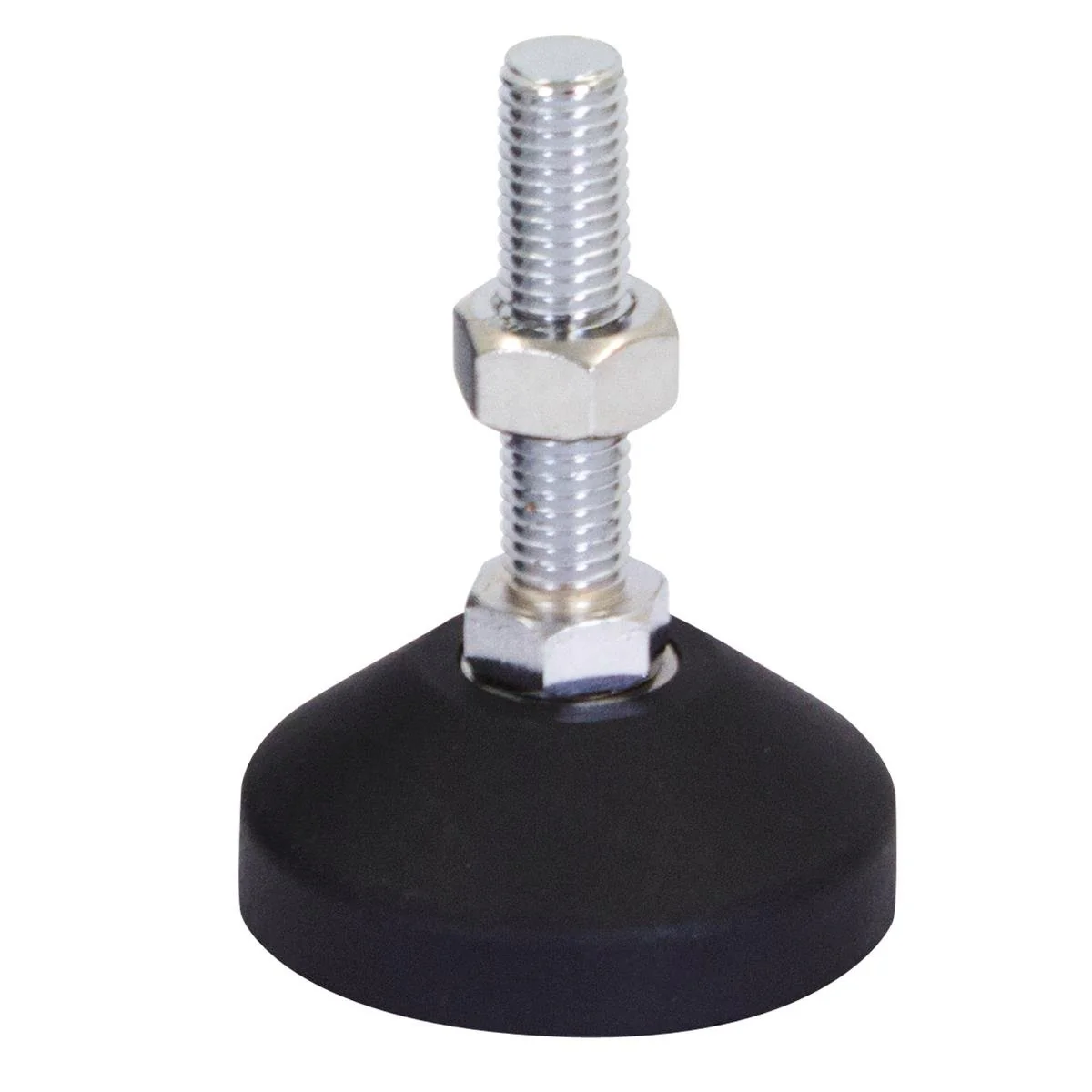 Richmond Fixed Levelling Foot - 60mm x M12 - Zinc Plated - 800kg Load