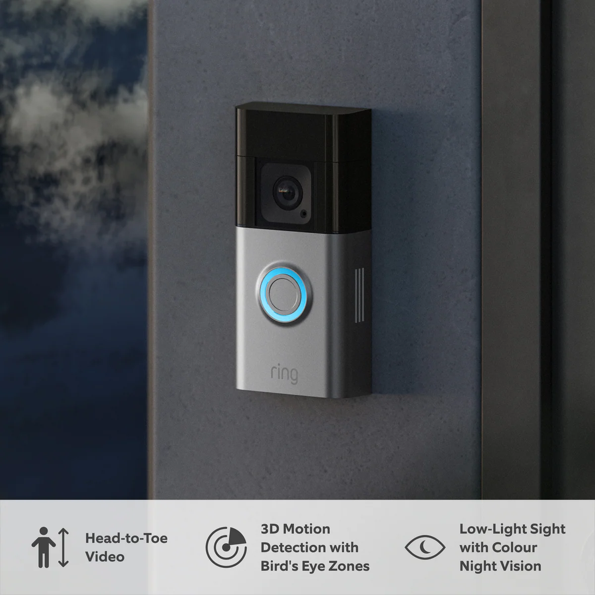 Ring Battery Video Doorbell Pro - 1536p HD Video - 3D Motion Detection - Two-Way Talk - Outdoor - Image 4