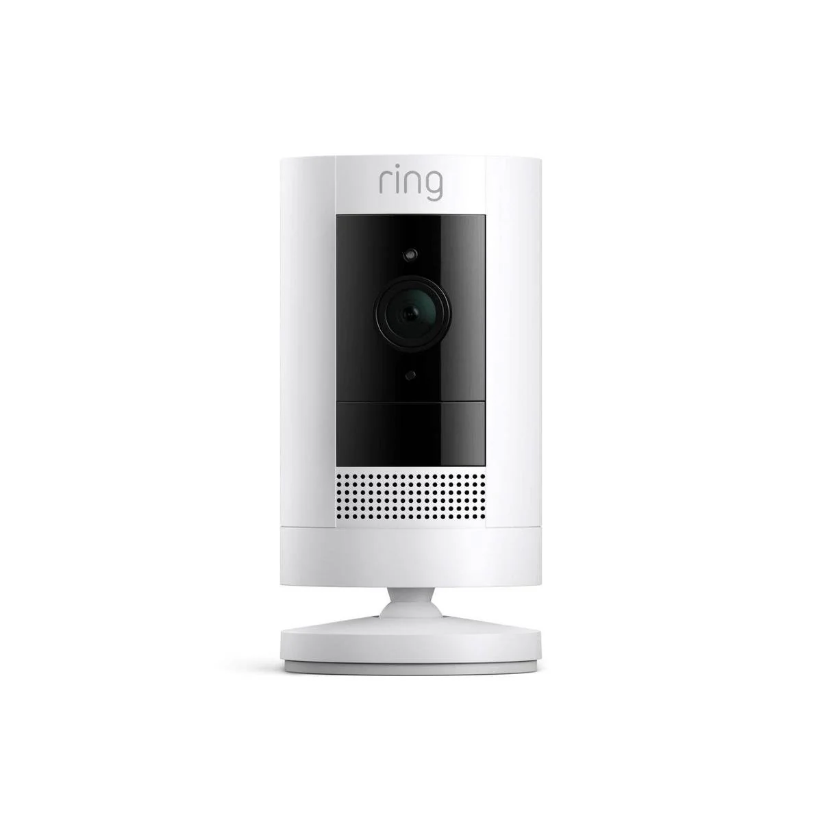 Ring Outdoor Camera Stick Up Cam Battery - 1080p HD - White - Wireless