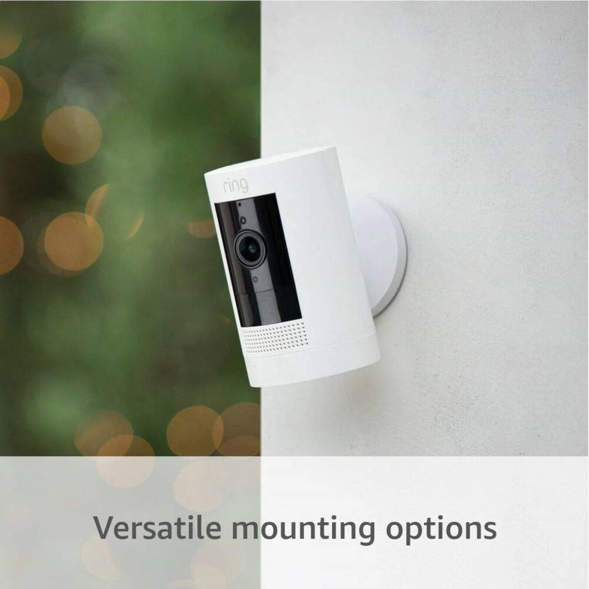 Ring Outdoor Camera Stick Up Cam Battery - 1080p HD - White - Wireless - Image 5