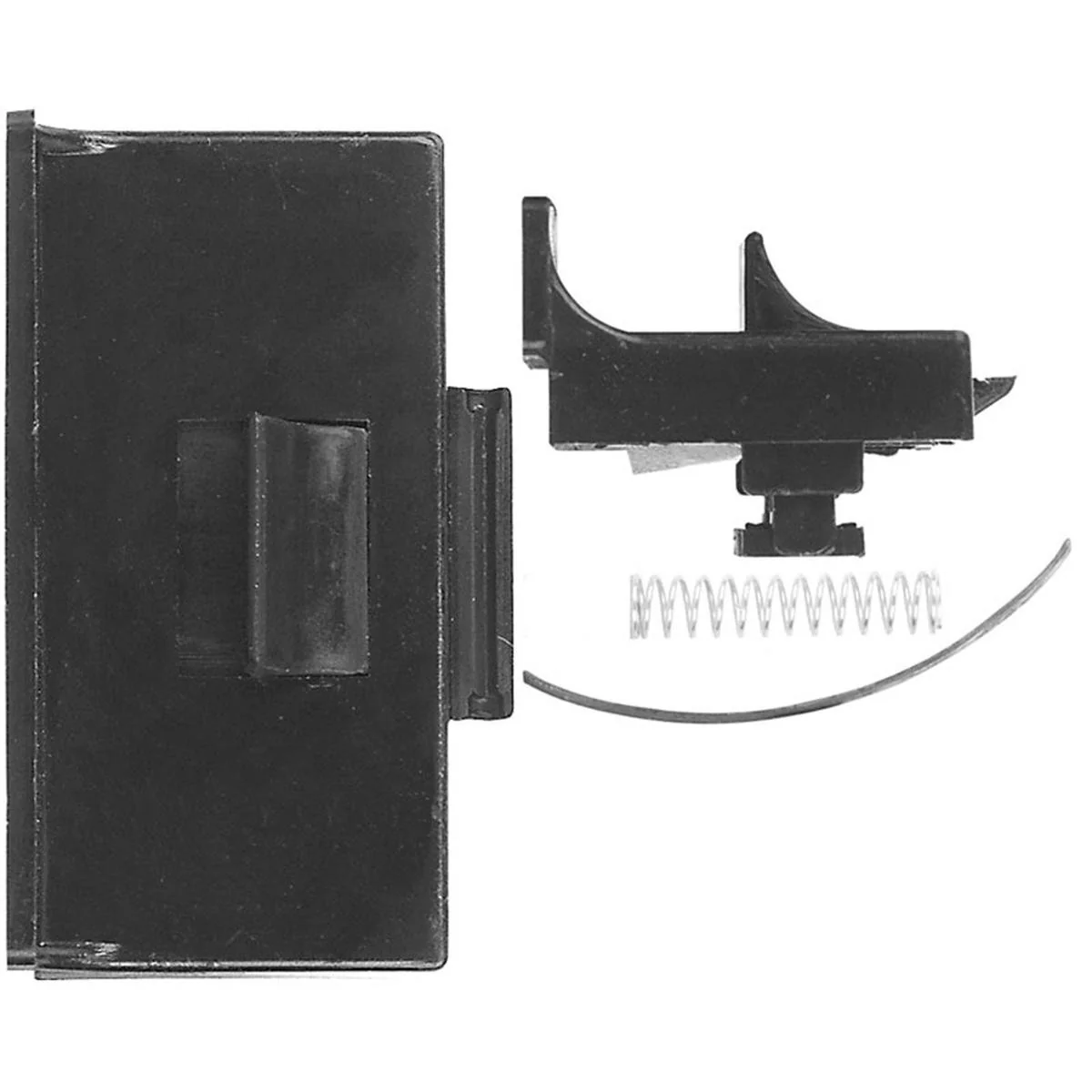 Rolltrak Window Catch and Handle - Plastic - 38mm x 27mm - Durable