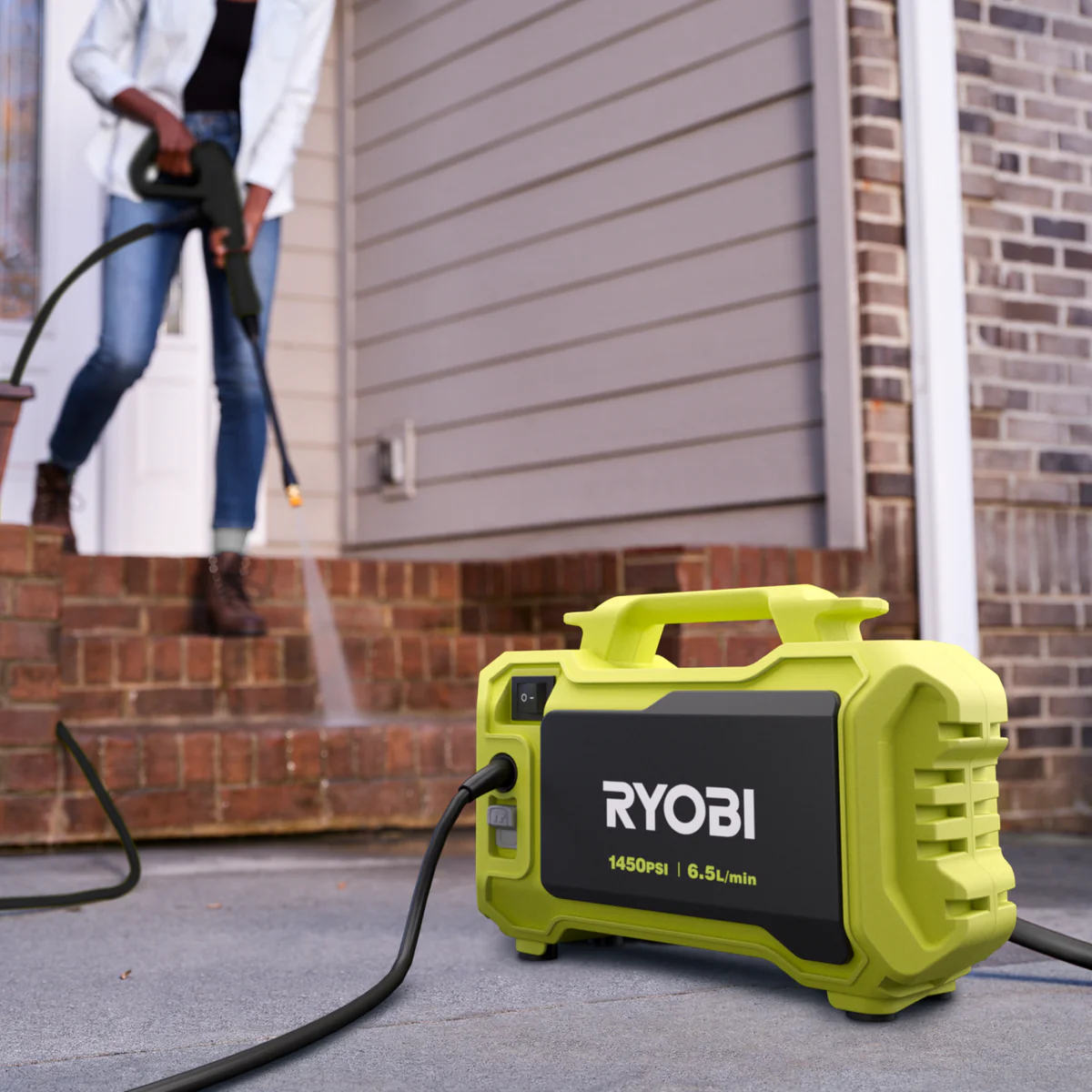 Ryobi 1450 PSI Compact High Pressure Washer - 5.6kg - Lightweight & Portable - Image 5