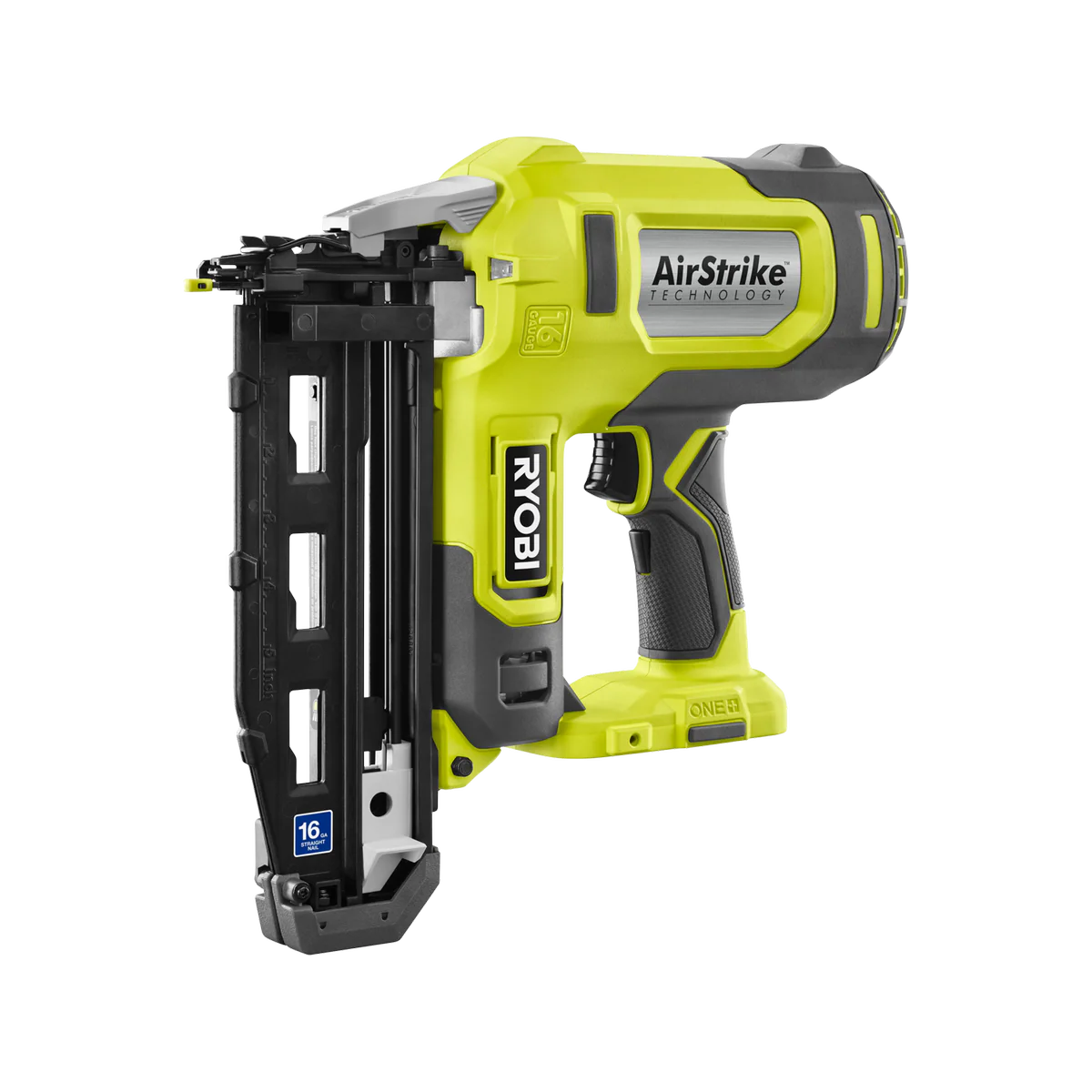 Ryobi 18V ONE+ 16GA Brad Nailer Tool Only - Cordless - 105 Nail Capacity