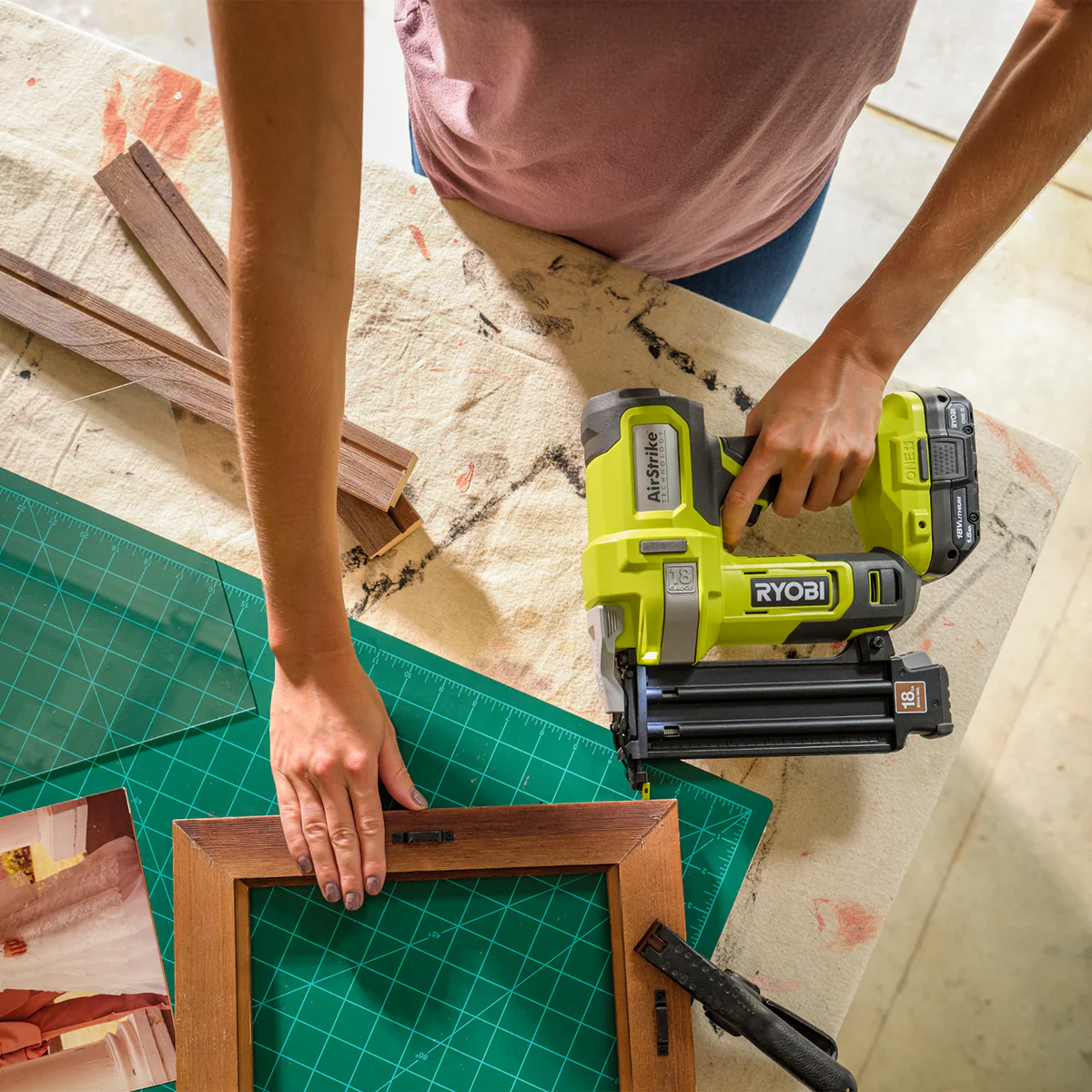 Ryobi 18V ONE+ 18GA Brad Nailer Tool Only - 105 Capacity - Airstrike Technology - Image 3
