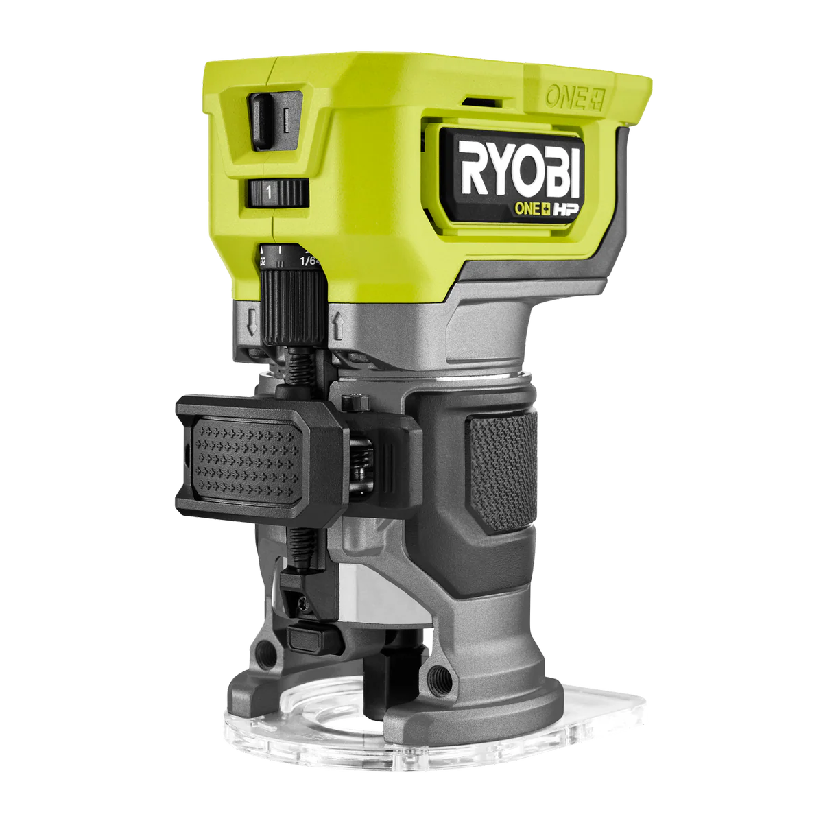 Ryobi 18V One Brushless Trim Router RTR18C - 6.4mm - Compact - Precise Control