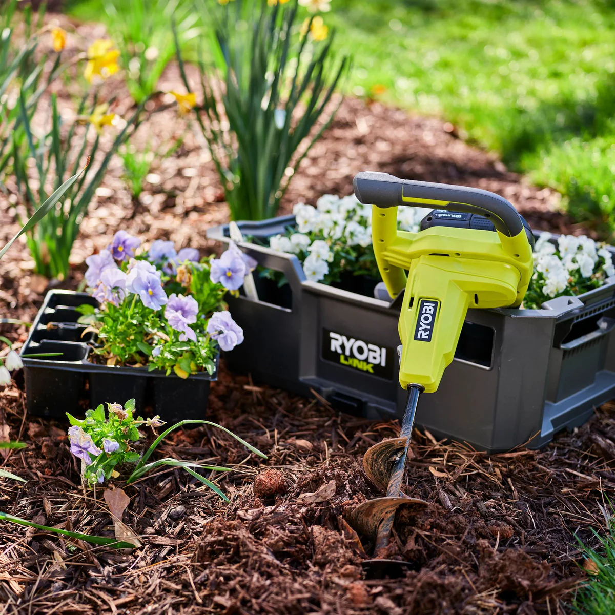 Ryobi 18V ONE+ Handheld Planter Tool Only - 300mm Depth - Lightweight - Image 4