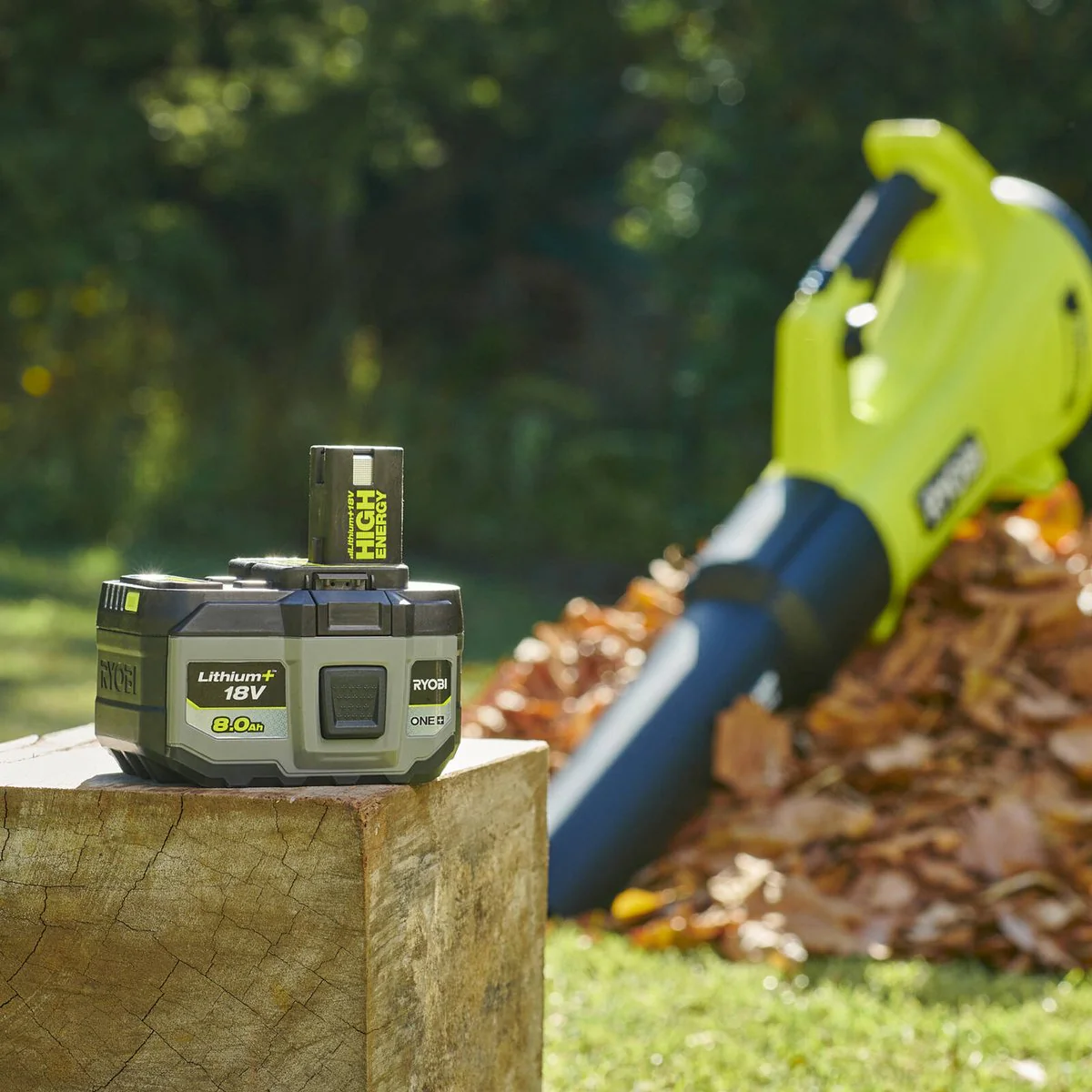 Ryobi 18V ONE+ High Performance 8.0Ah Starter Kit - Battery & Charger - 3A Fast Charge - Image 2
