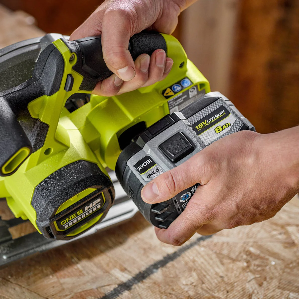 Ryobi 18V ONE+ HP Battery - 8.0Ah - 95mm x 125mm x 130mm - High Performance - Image 5