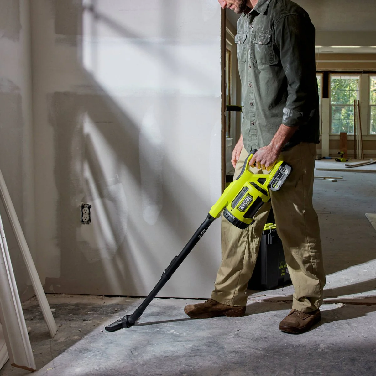 Ryobi 18V ONE+ HP Brushless Hand Vacuum Tool Only - 1000ml - Strong Suction - Image 2