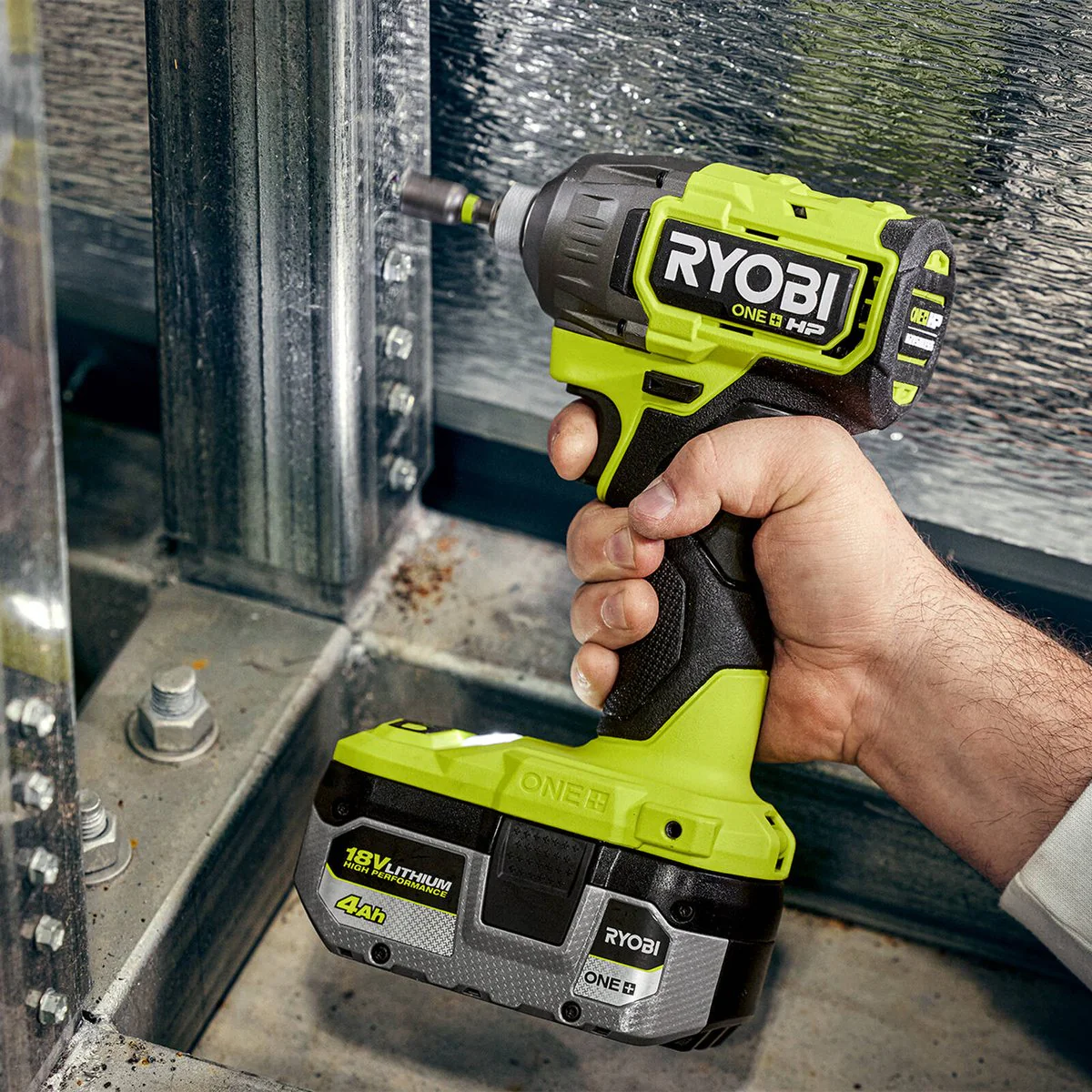 Ryobi 18V ONE+ HP Brushless Impact Driver Tool Only - 320Nm Torque - 3400RPM - Image 3