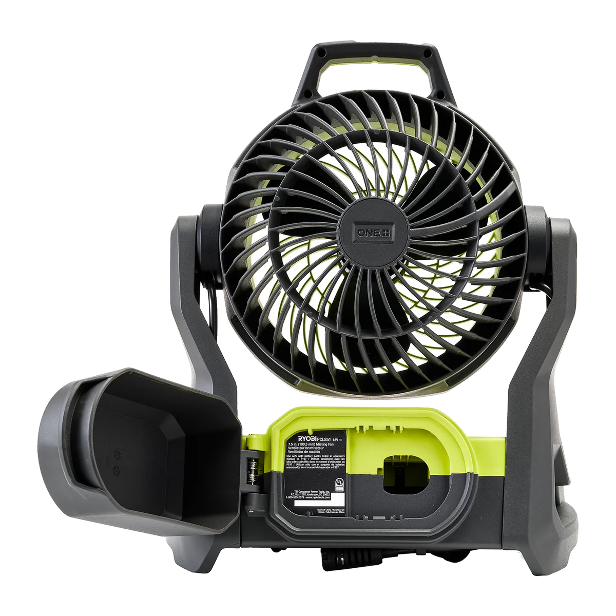 Ryobi 18V ONE+ Misting Fan Tool Only RMF18 - 12 Hour Runtime - Adjustable Speed - Image 5