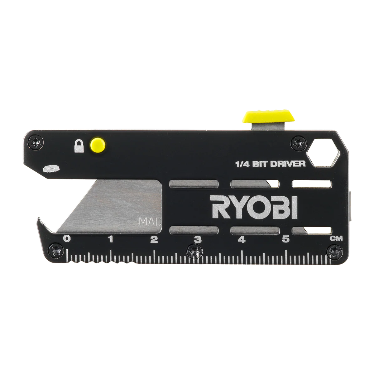Ryobi 4 in 1 Compact Knife Set - 2 Piece - 30mm x 8mm x 74mm - Multi-Tool - Image 2