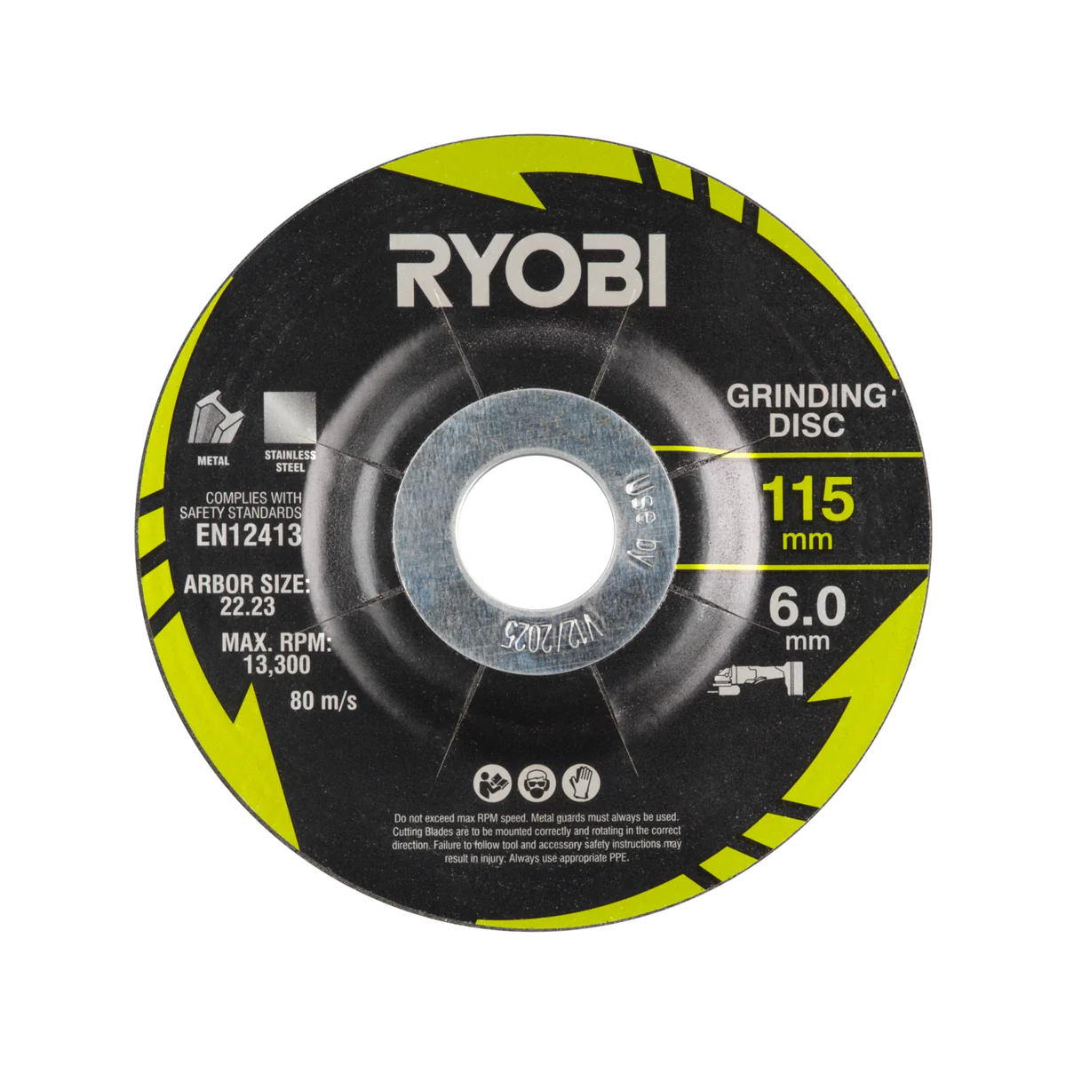 Ryobi 4 Piece Cutting and Grinding Set - 115mm - Precision Metalworking Tools - Image 3