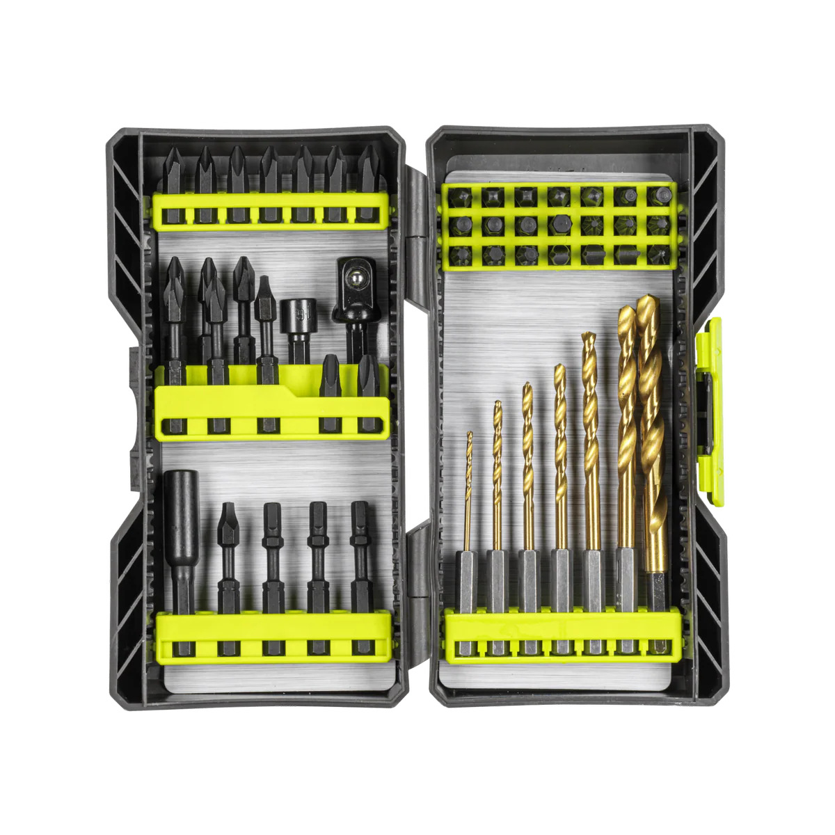 Ryobi 50 Piece Impact Drill and Drive Set - 225.4mm x 53mm x 254mm - Impact Absorption - Image 2