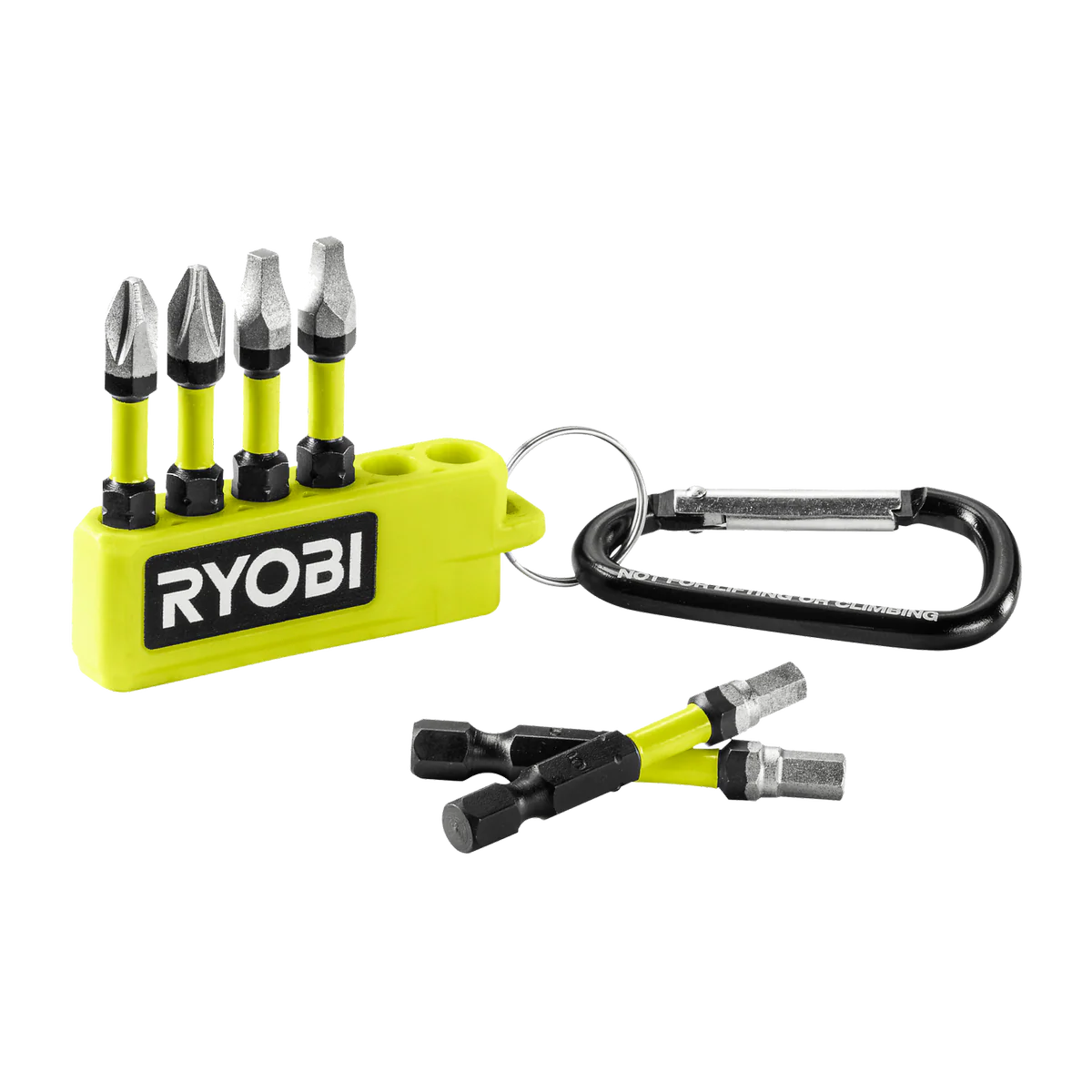 Ryobi 50mm 6 Piece Mixed Diamond Grit Impact Driving Bit Set - Durable - Secure Fit - Image 2