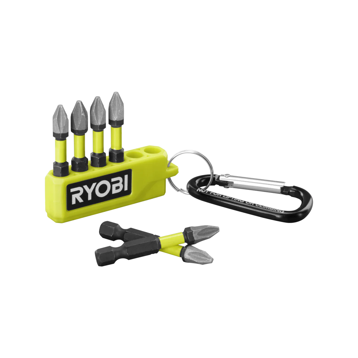 Ryobi 50mm 6 Piece PH2 Impact Diamond Driving Bit Set - Enhanced Durability - Secure Fit