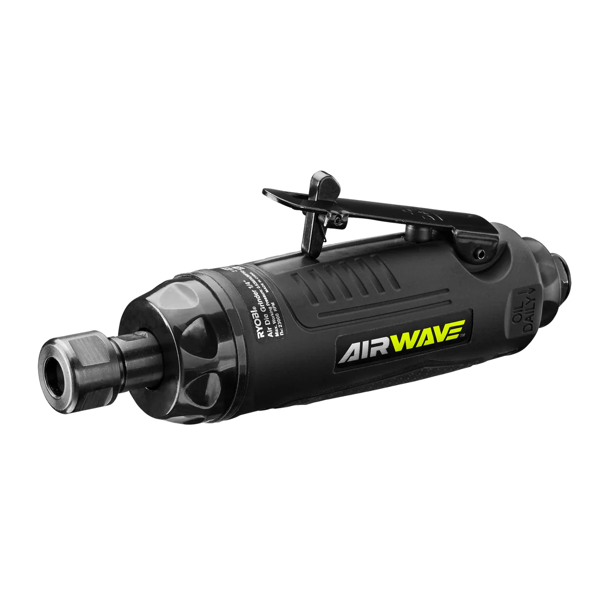 Ryobi Airwave Air Die Grinder - 1/4 Inch - Plastic Metal - Lightweight