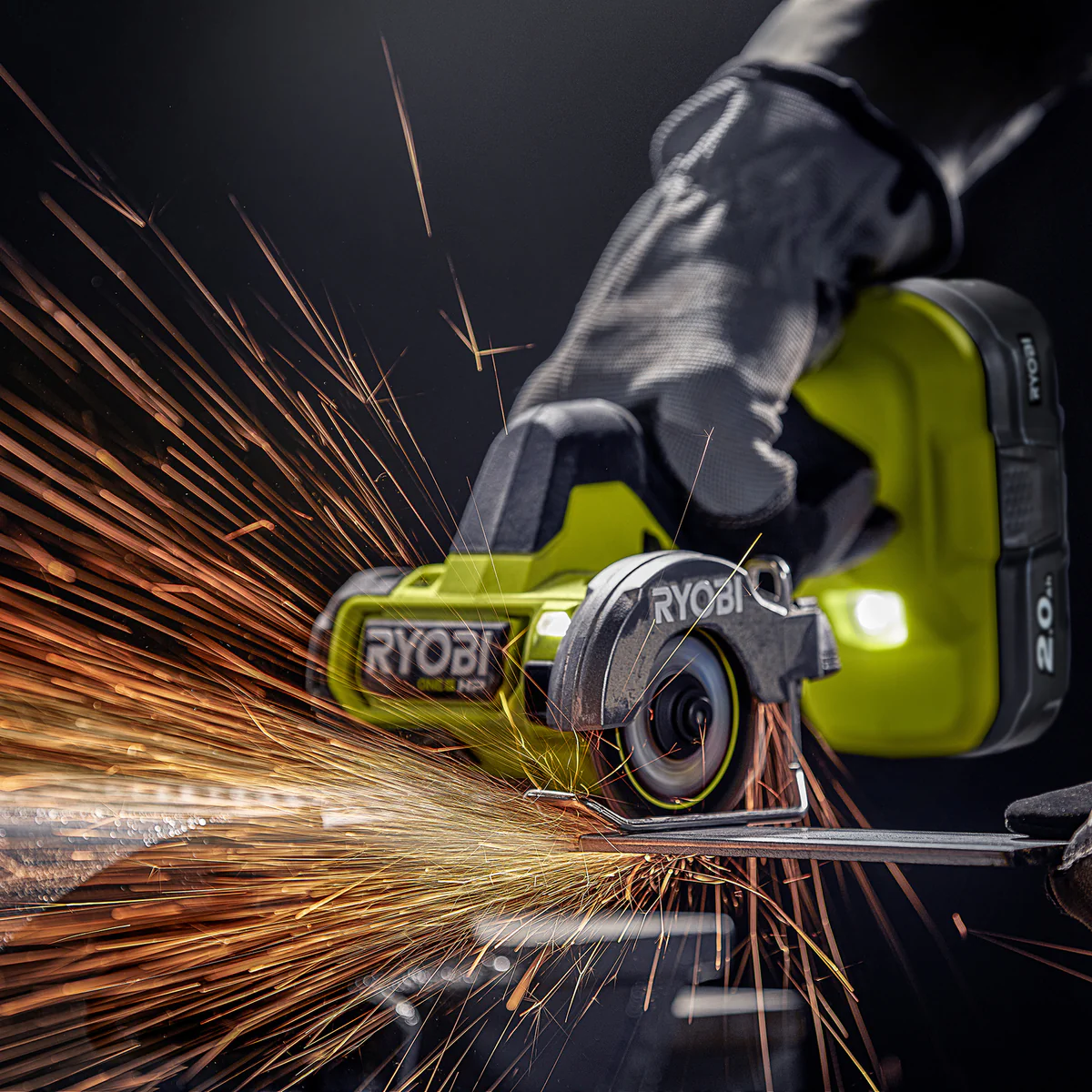 Ryobi Compact Cut Off Tool - 76mm - Brushless - Multi-Purpose Cutting - Image 3