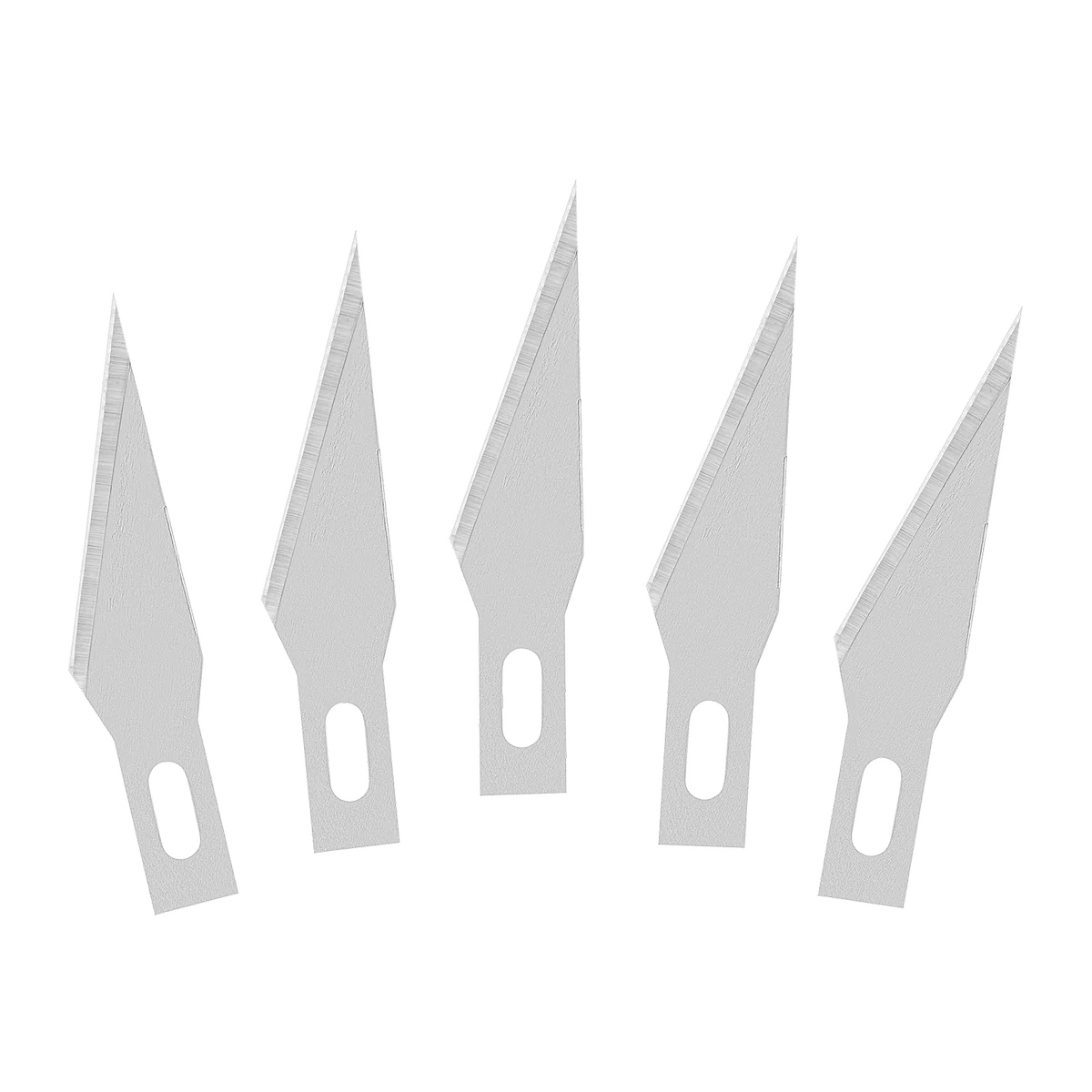 Ryobi Hobby Blades 5-Piece Set - #11 Straight Blades - Precision Cutting - Steel