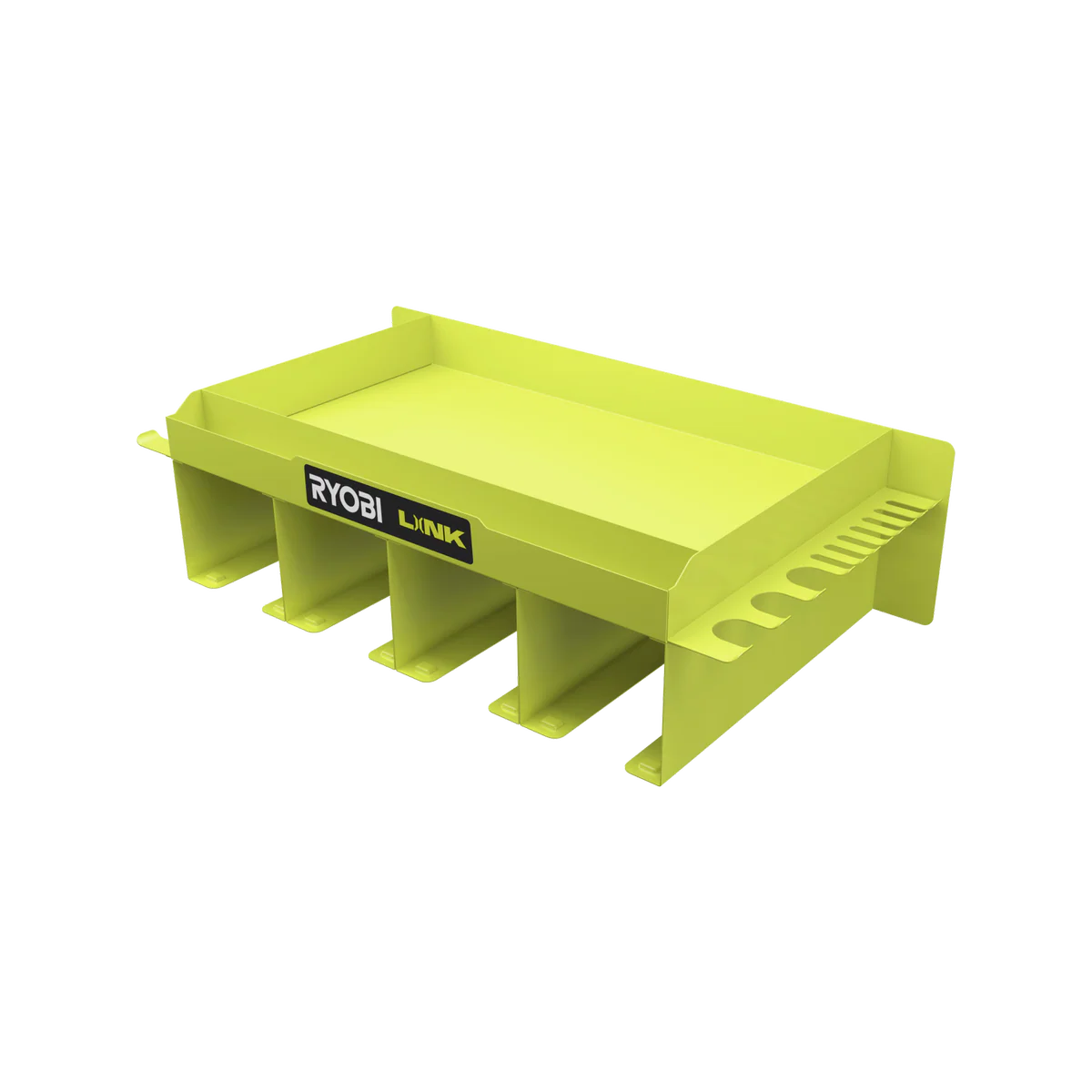 Ryobi Link Tool Organiser Shelf - Steel - 320mm x 160mm x 545mm - 22.7kg Capacity