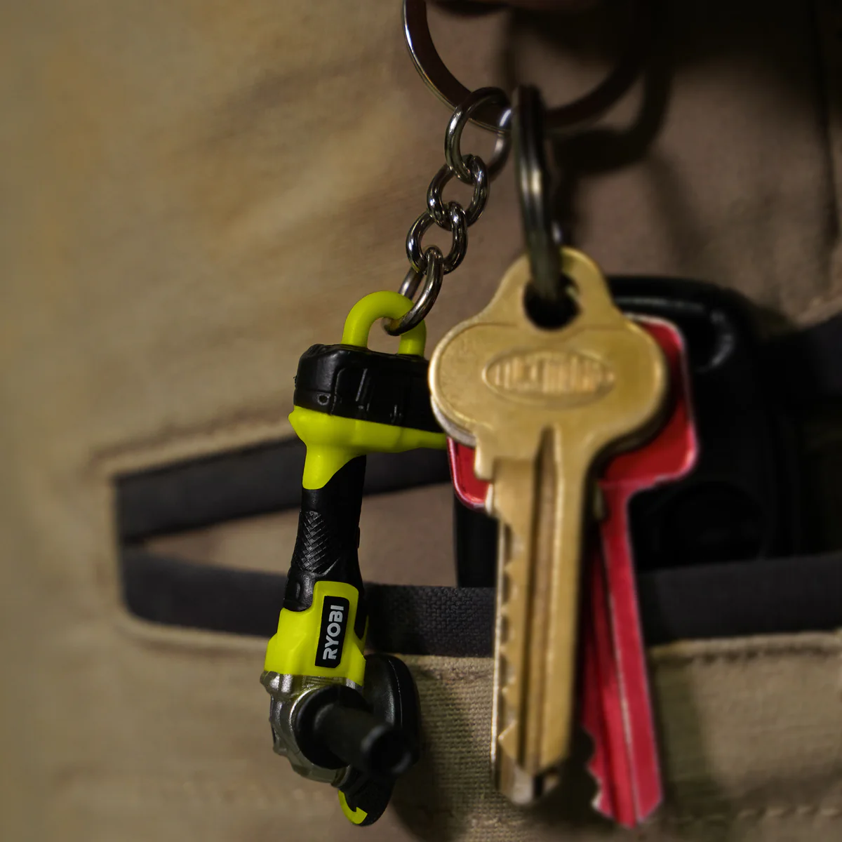 Ryobi Mini S Angle Grinder Keyring - 33mm x 96mm x 17mm - Collectible Replica - Image 3