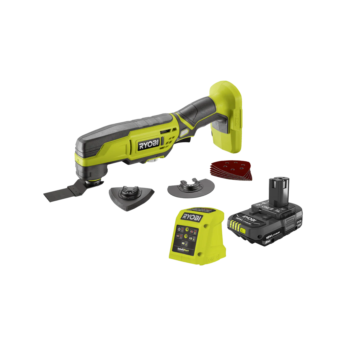 Ryobi Multi-Tool Kit - 18V - Oscillating - Variable Speed