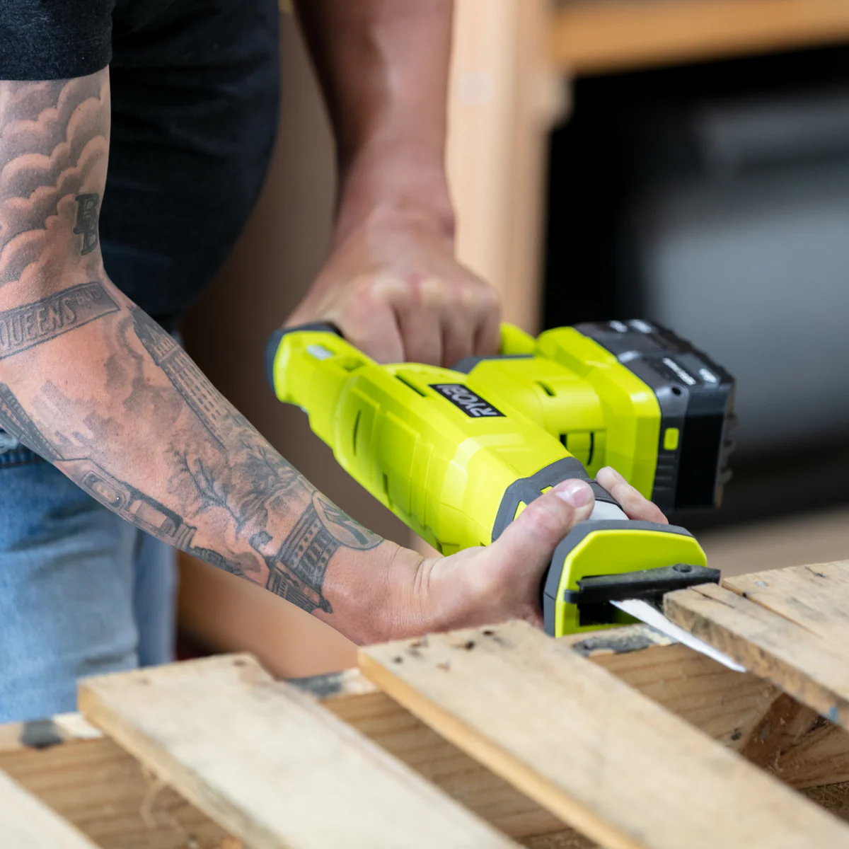 Ryobi Reciprocating Saw Blade Set - 4 Piece - 9" Blades - Wood & Metal Cutting - Image 4
