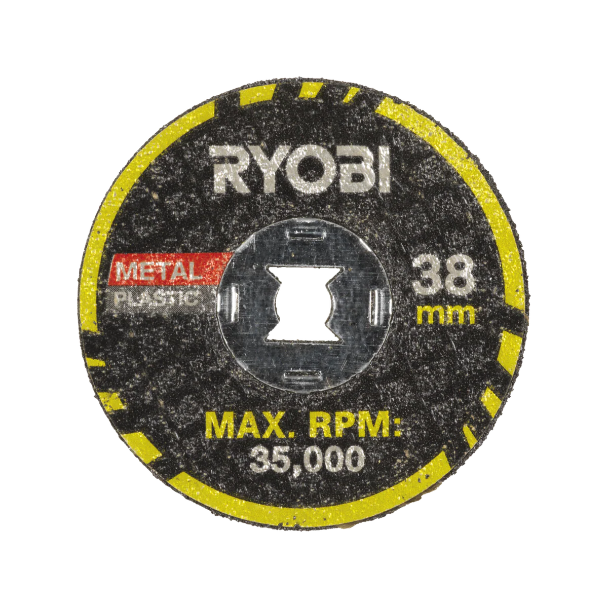 Ryobi Rotary Twist Lock Cutting Disc Starter Set - 6 Piece - 38mm - High Speed - Image 3